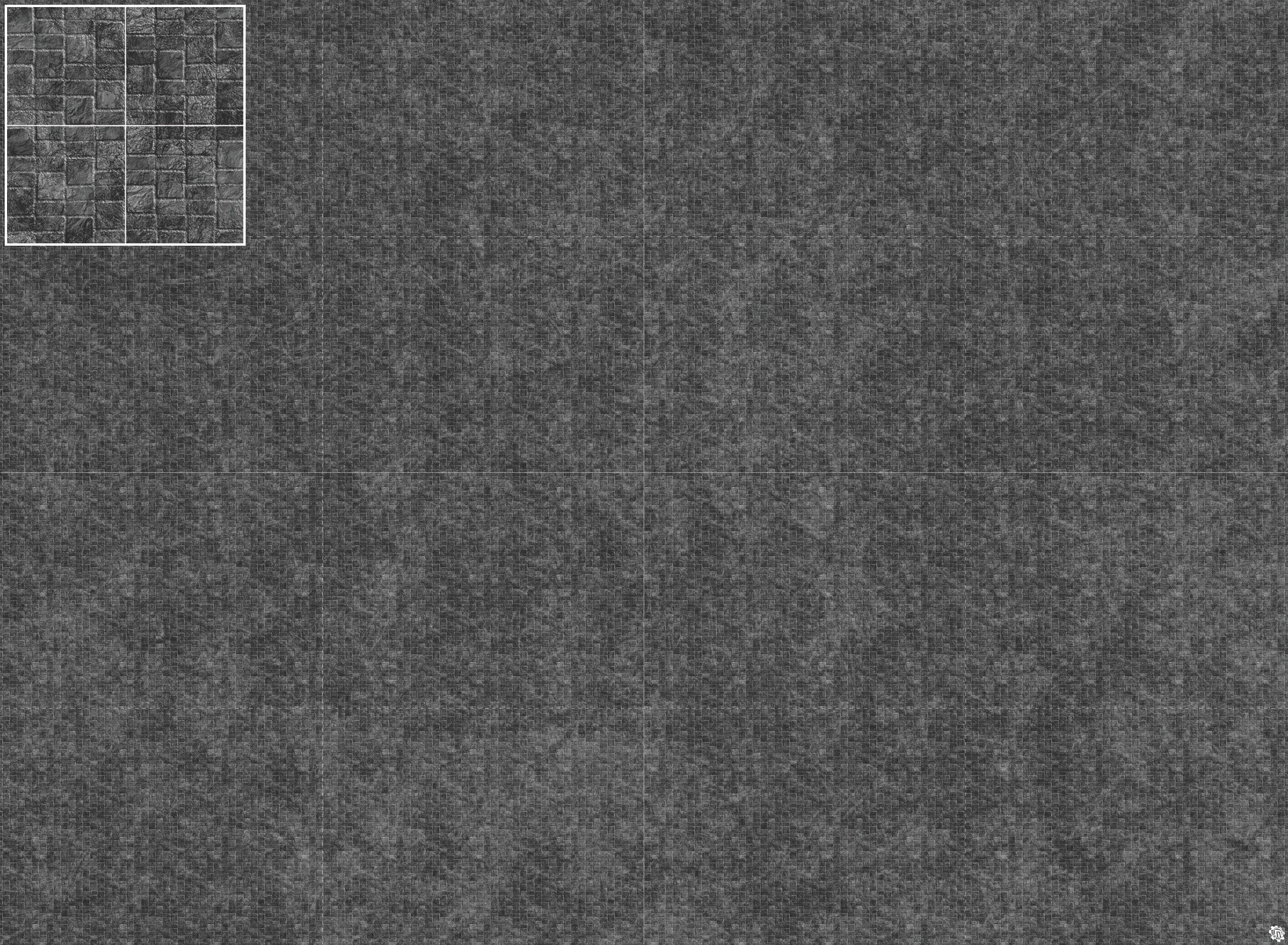 Mats by Mars: Sett in Stone (Grey) Tabletop Wargaming Play Mat