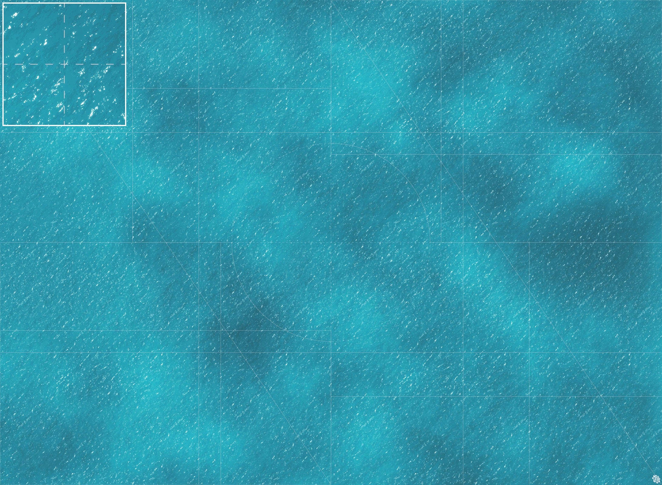 Mats by Mars: Sunny Caribbean Tabletop Wargaming Play Mat