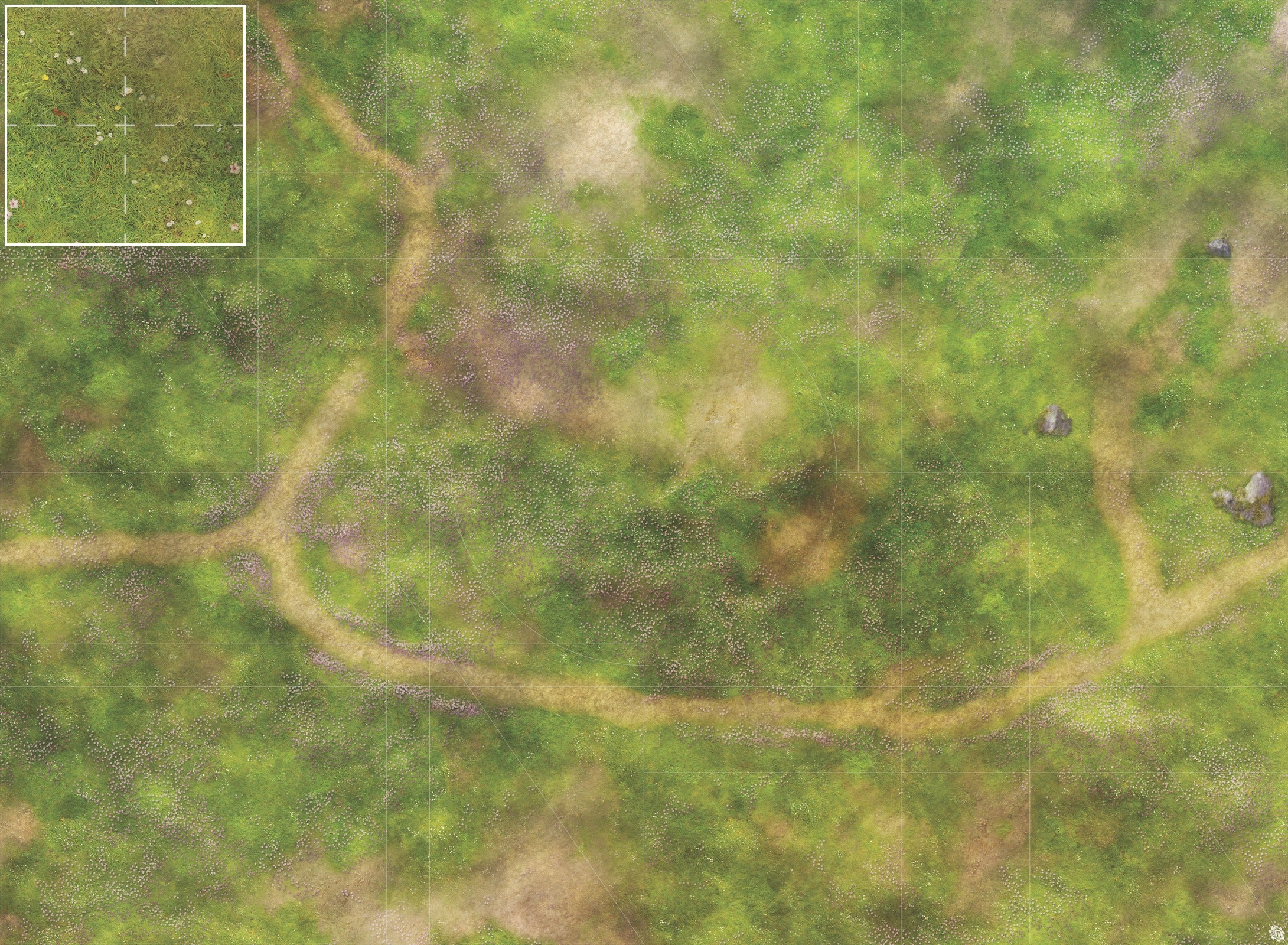 Mats by Mars: Cherry Blossom Crossroads Tabletop Wargaming Play Mat