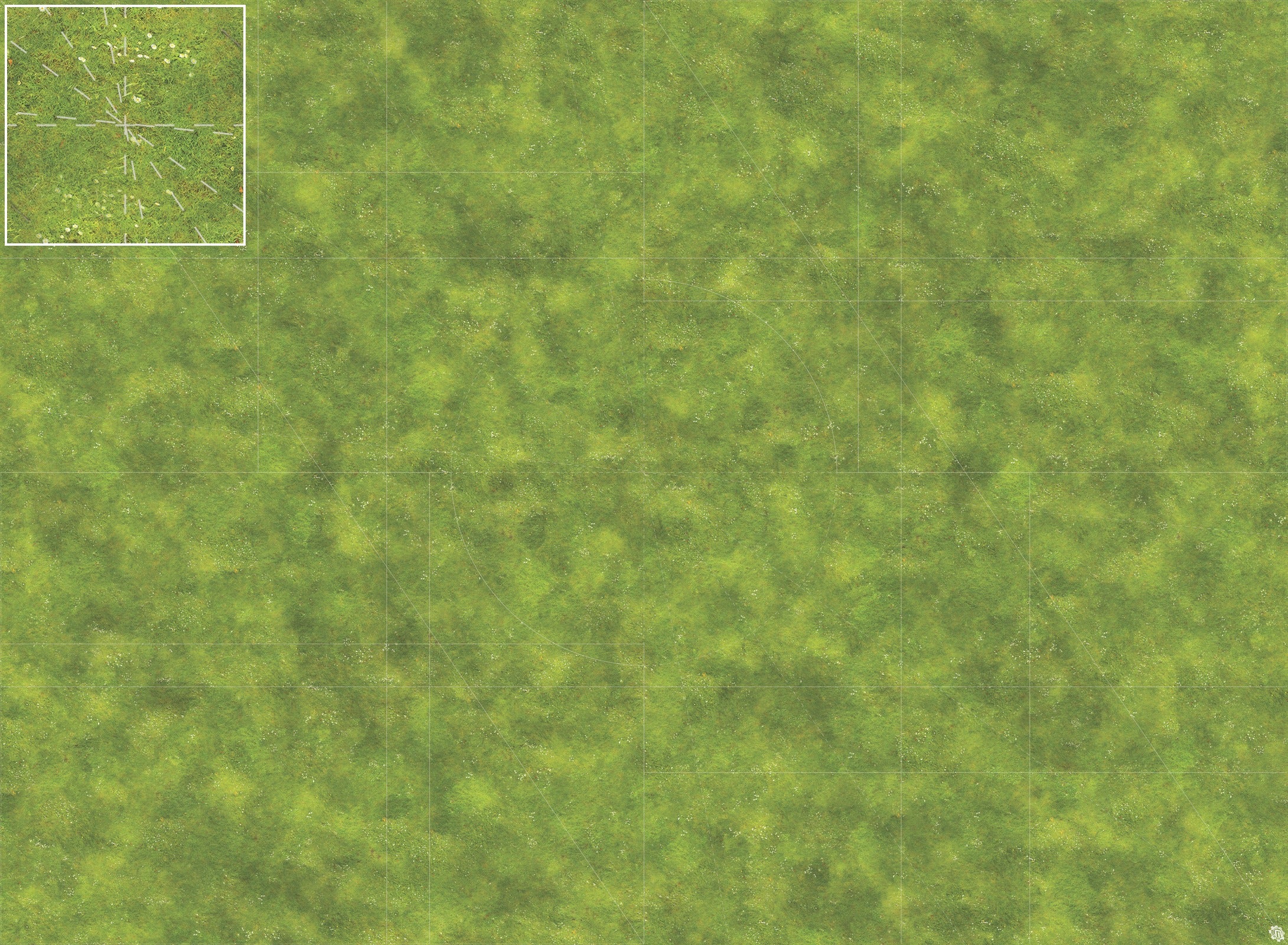 Flourishing Field Tabletop Wargaming Play Mat