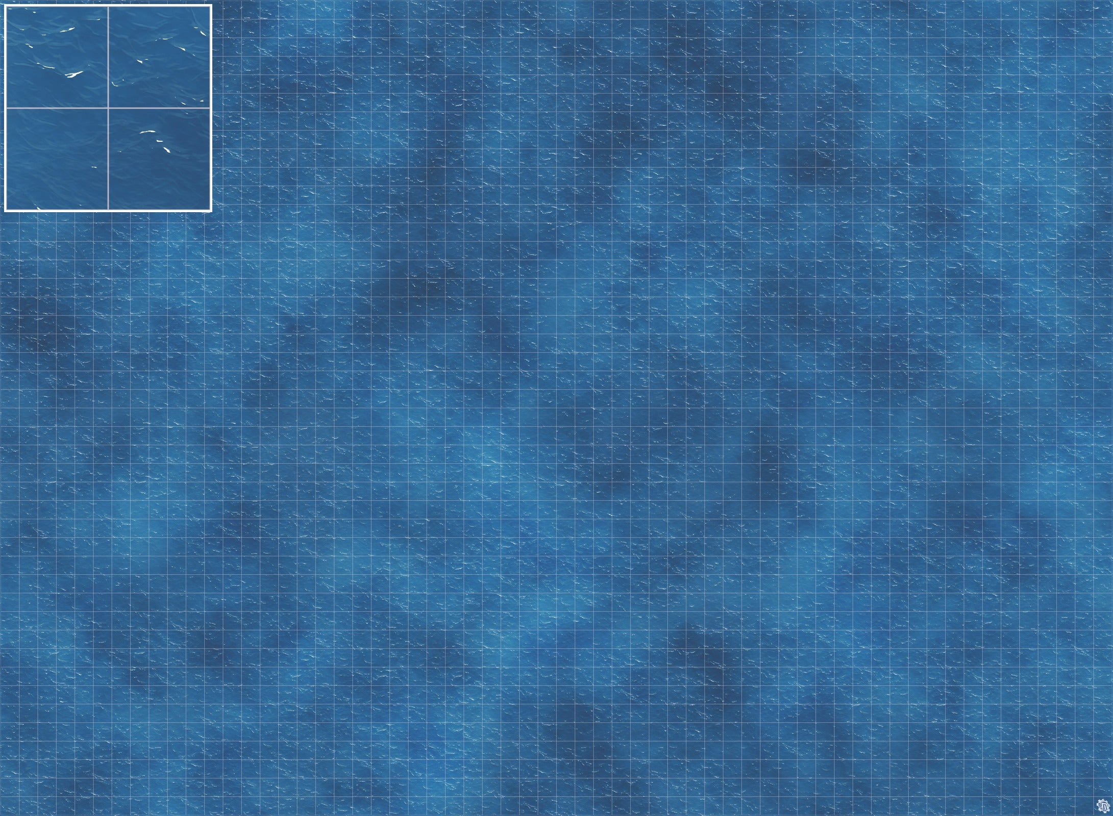Mats by Mars: Fathomless Depths Tabletop Wargaming Play Mat