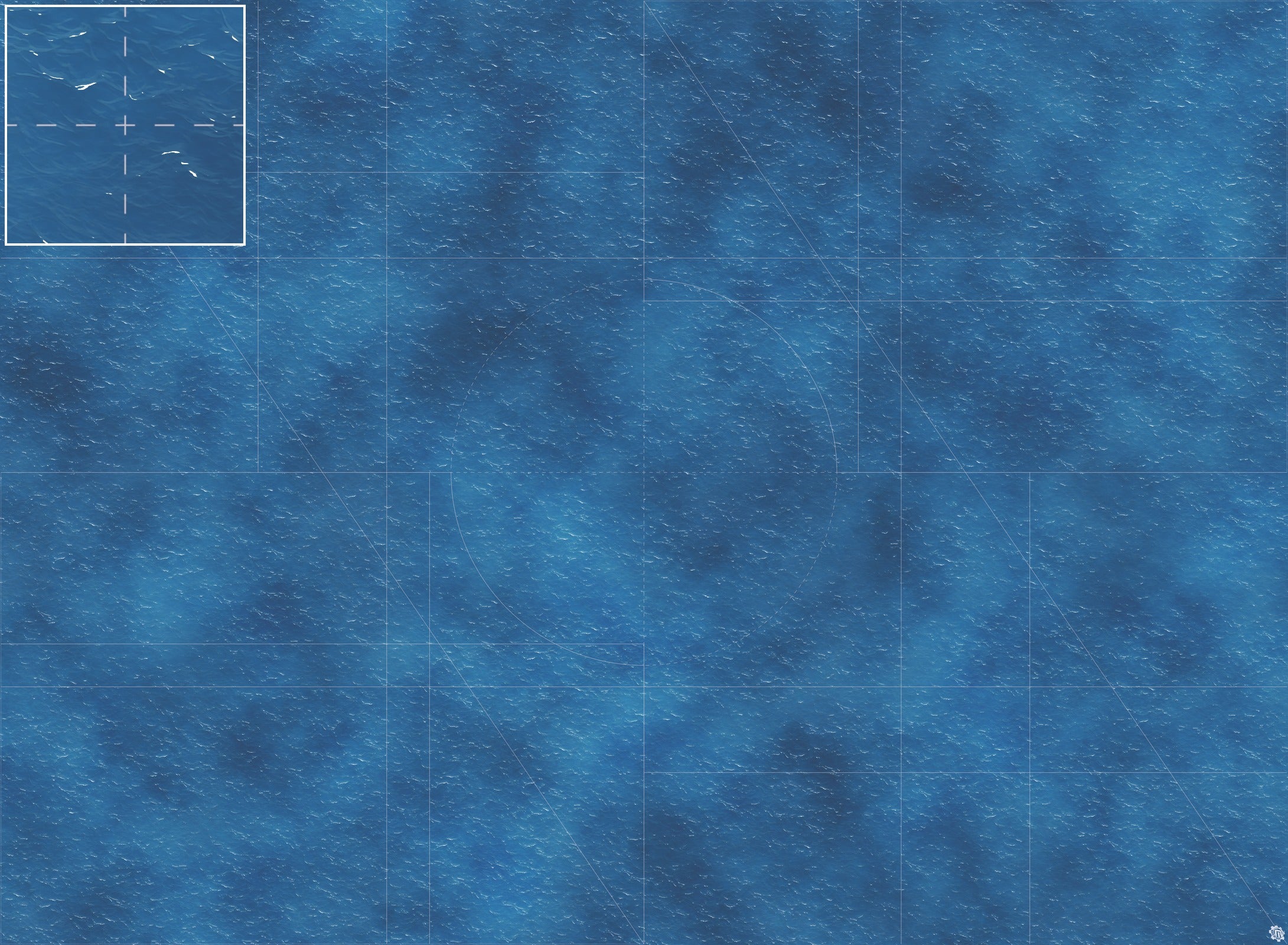 Mats by Mars: Fathomless Depths Tabletop Wargaming Play Mat
