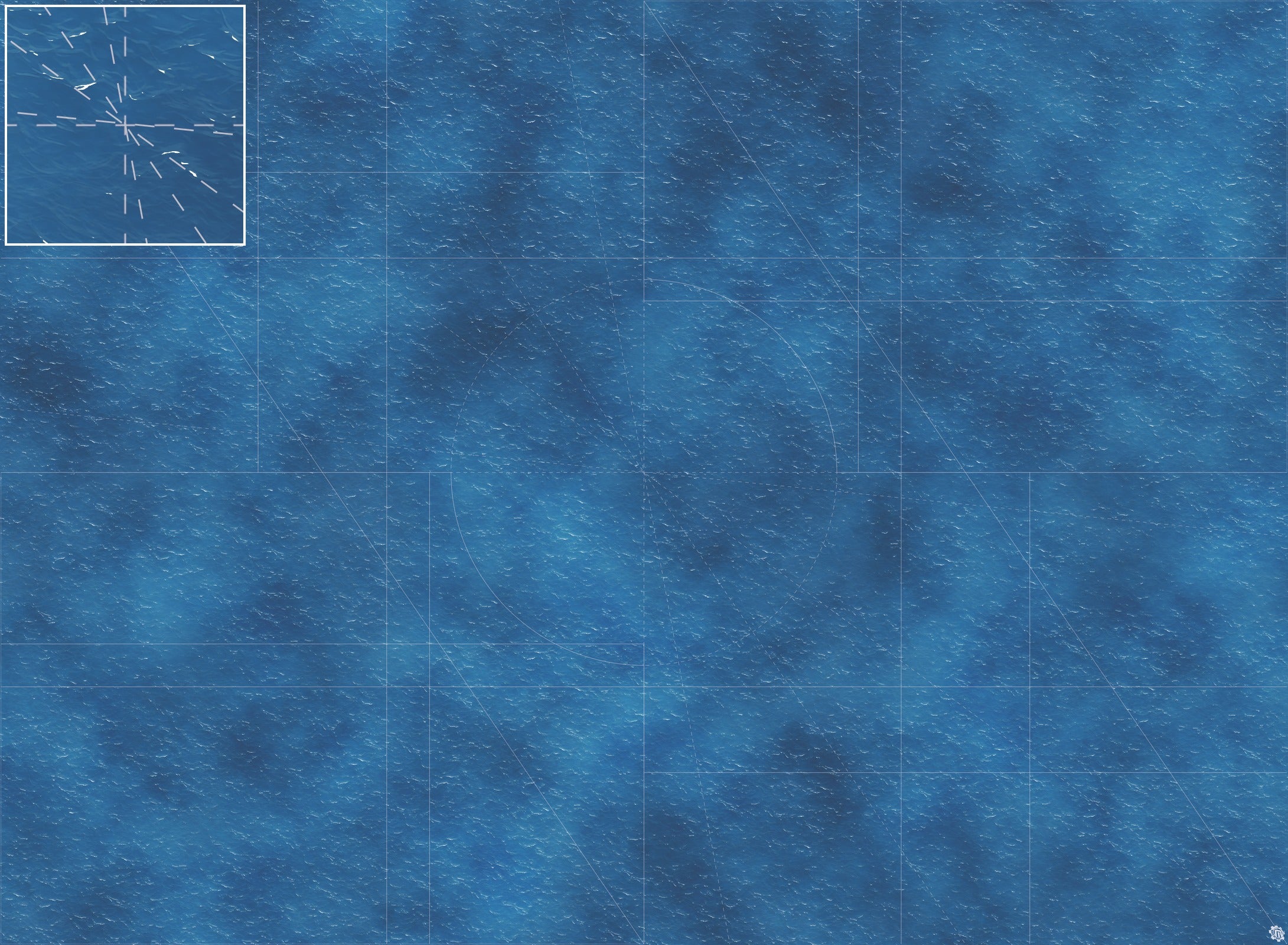 Mats by Mars: Fathomless Depths Tabletop Wargaming Play Mat