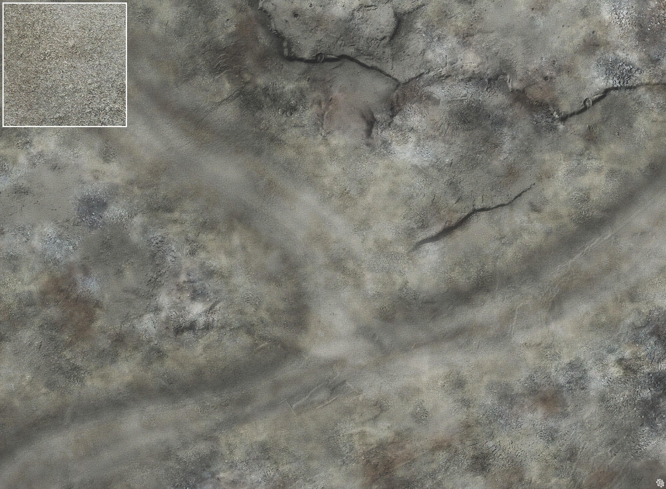 Mats by Mars: Ashen Wastes Tabletop Wargaming Play Mat