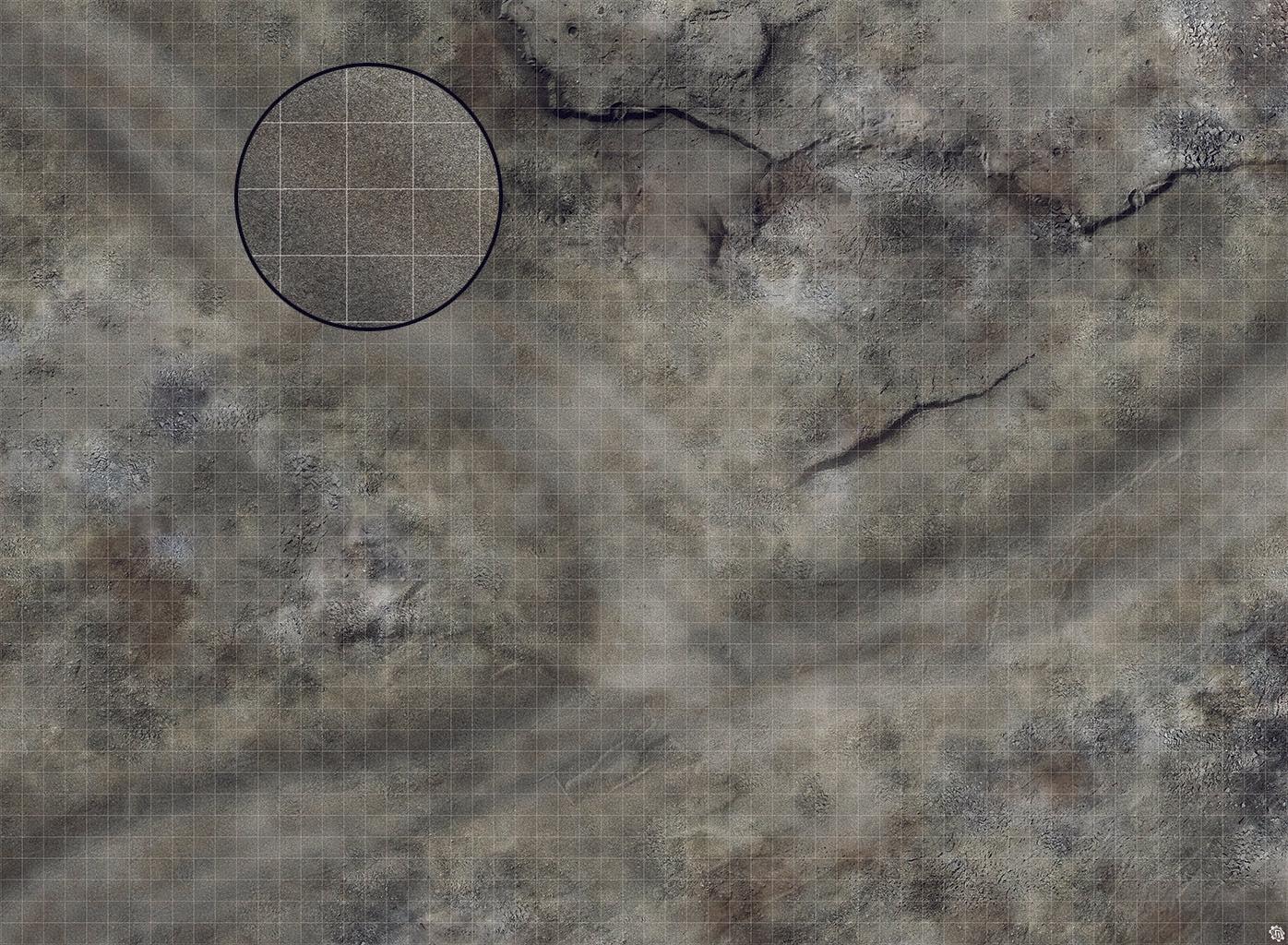 Mats by Mars: Ashen Wastes Tabletop Wargaming Play Mat