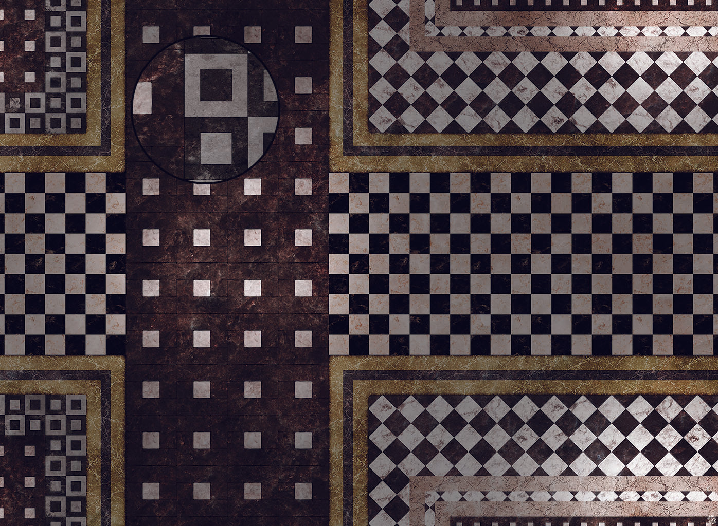 Mats by Mars: Manor Hall Tabletop Wargaming Play Mat