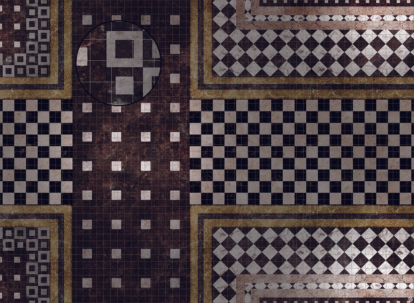 Mats by Mars: Manor Hall Tabletop Wargaming Play Mat