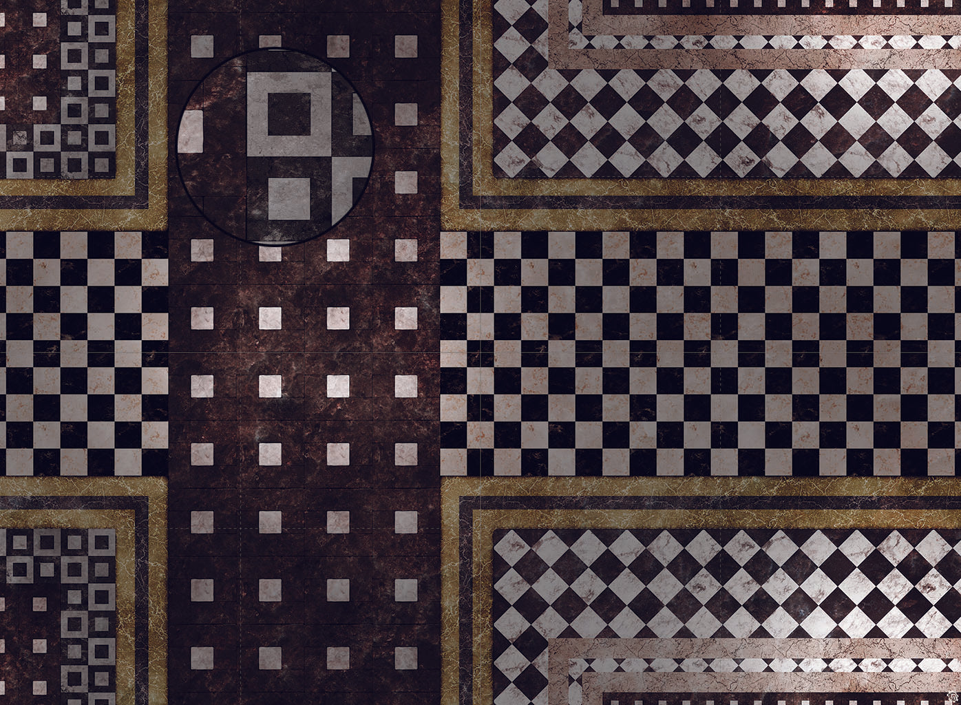 Mats by Mars: Manor Hall Tabletop Wargaming Play Mat