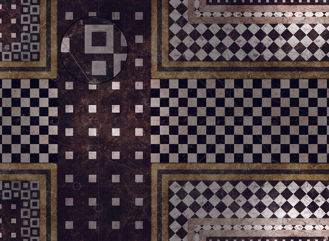 Mats by Mars: Manor Hall Tabletop Wargaming Play Mat