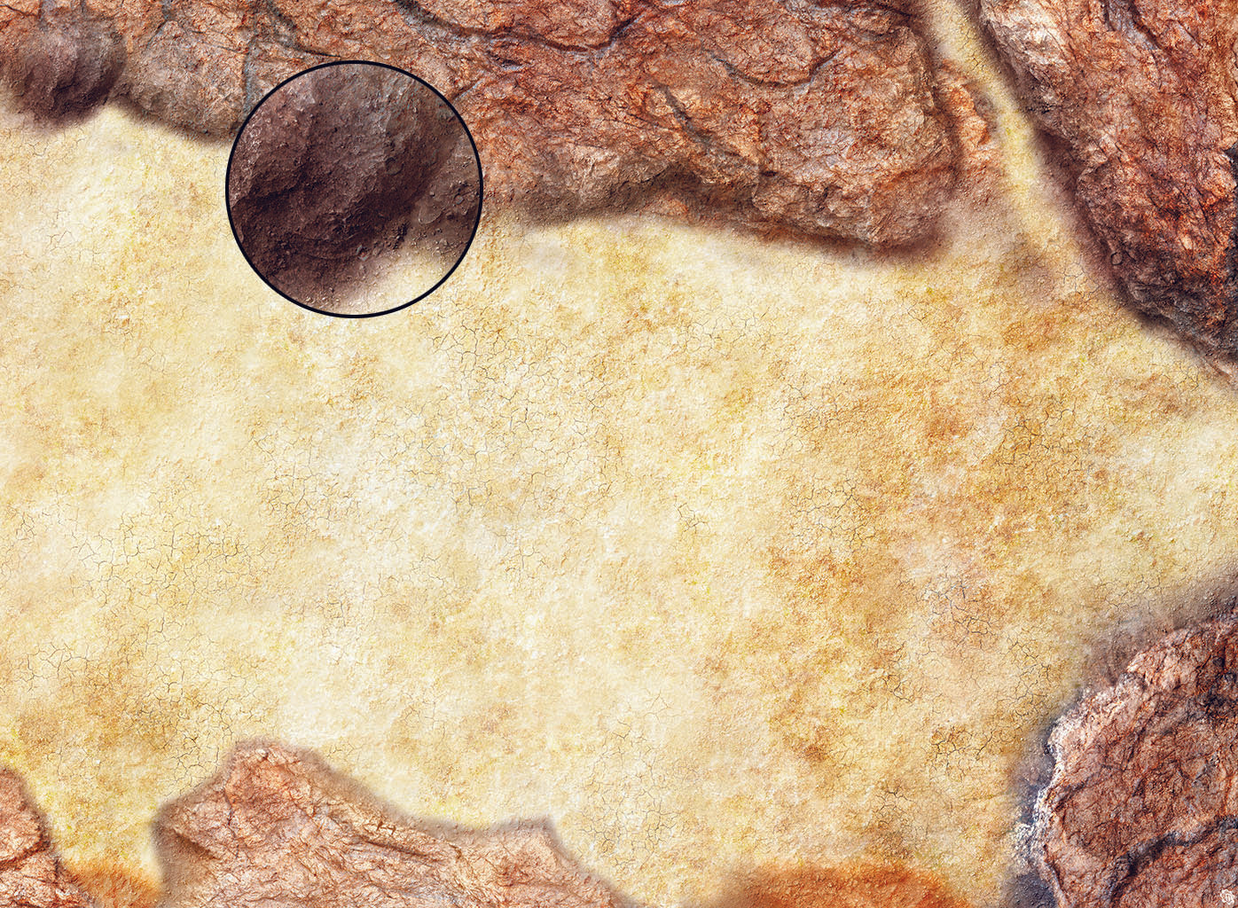 Mats by Mars: Desert Canyon Tabletop Wargaming Play Mat