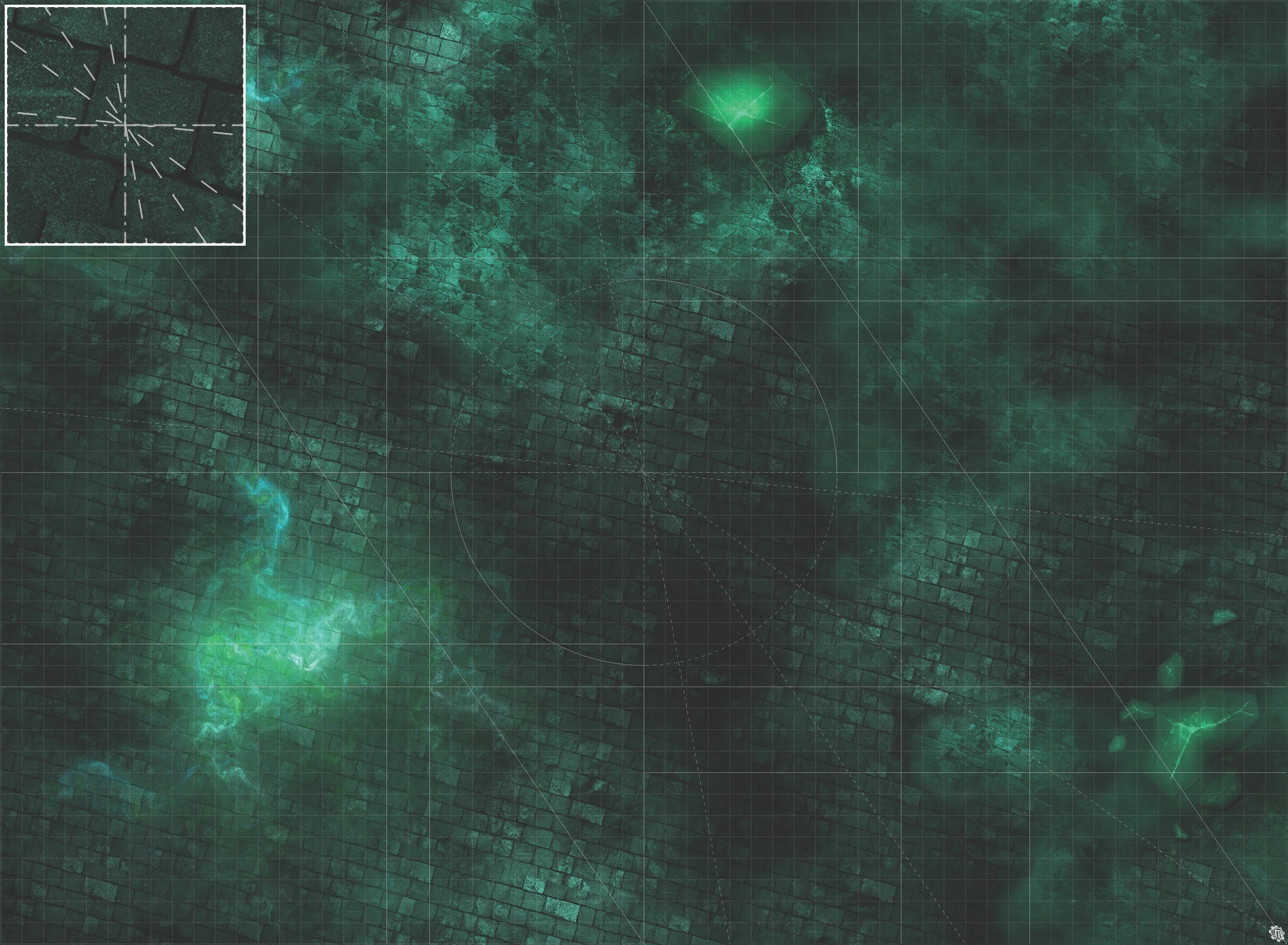 Mats by Mars: Noxious Sewer Tabletop Wargaming Play Mat
