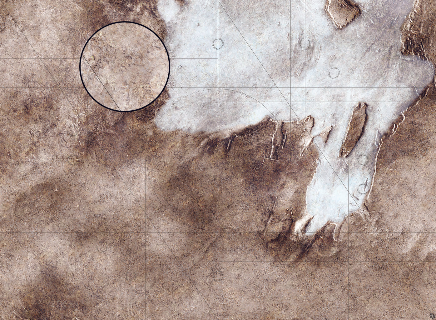 Mats by Mars: Bleached Bone Gulch Tabletop Wargaming Play Mat