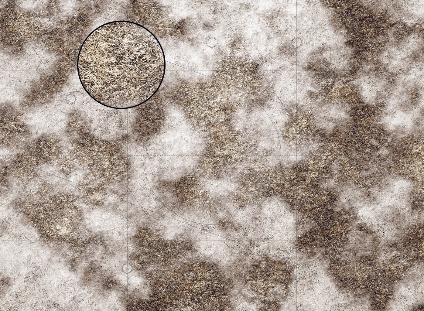 Mats by Mars: Sagebrush Steppes Tabletop Wargaming Play Mat