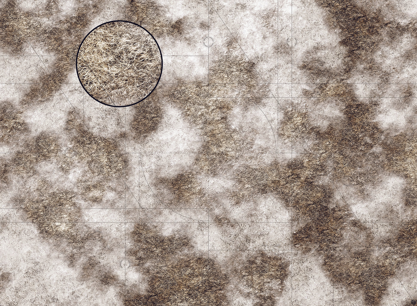 Mats by Mars: Sagebrush Steppes Tabletop Wargaming Play Mat