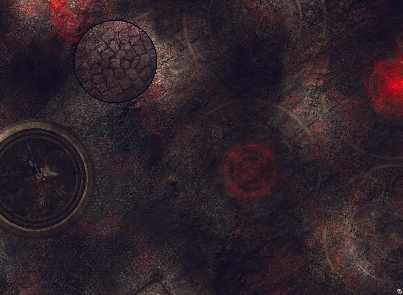 Mats by Mars: Unholy Warren Wargaming Play Mat