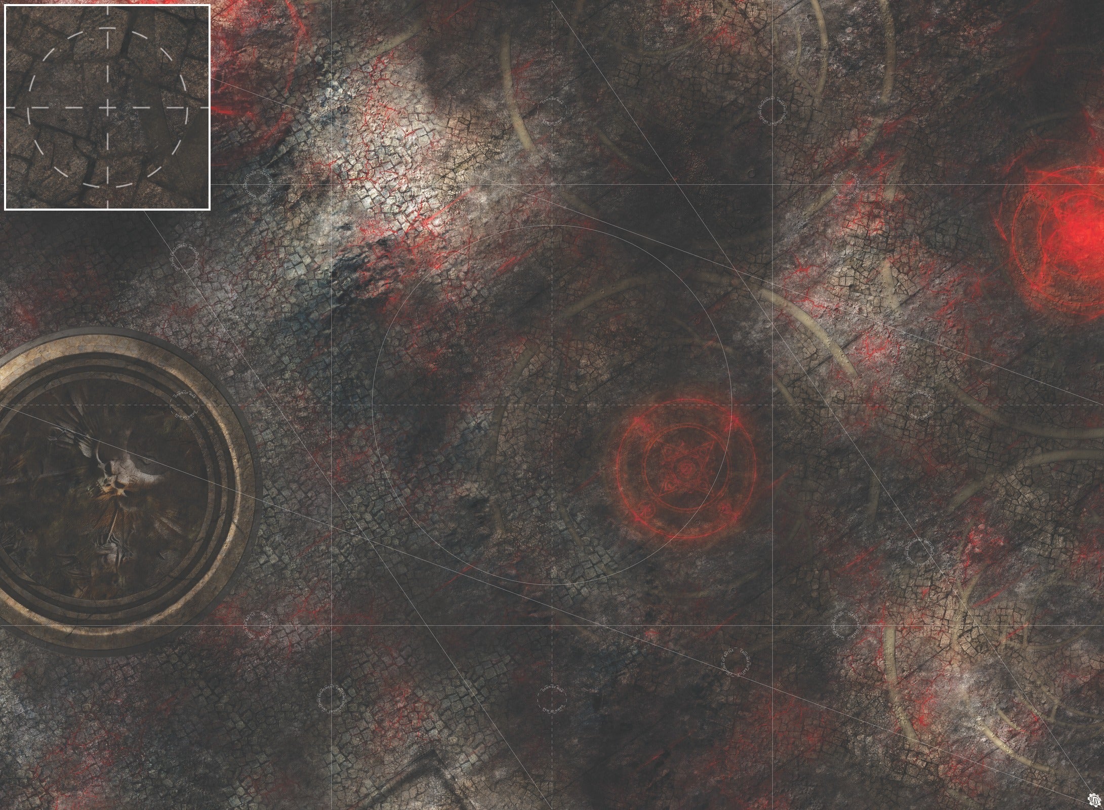 Mats by Mars: Unholy Warren Wargaming Play Mat