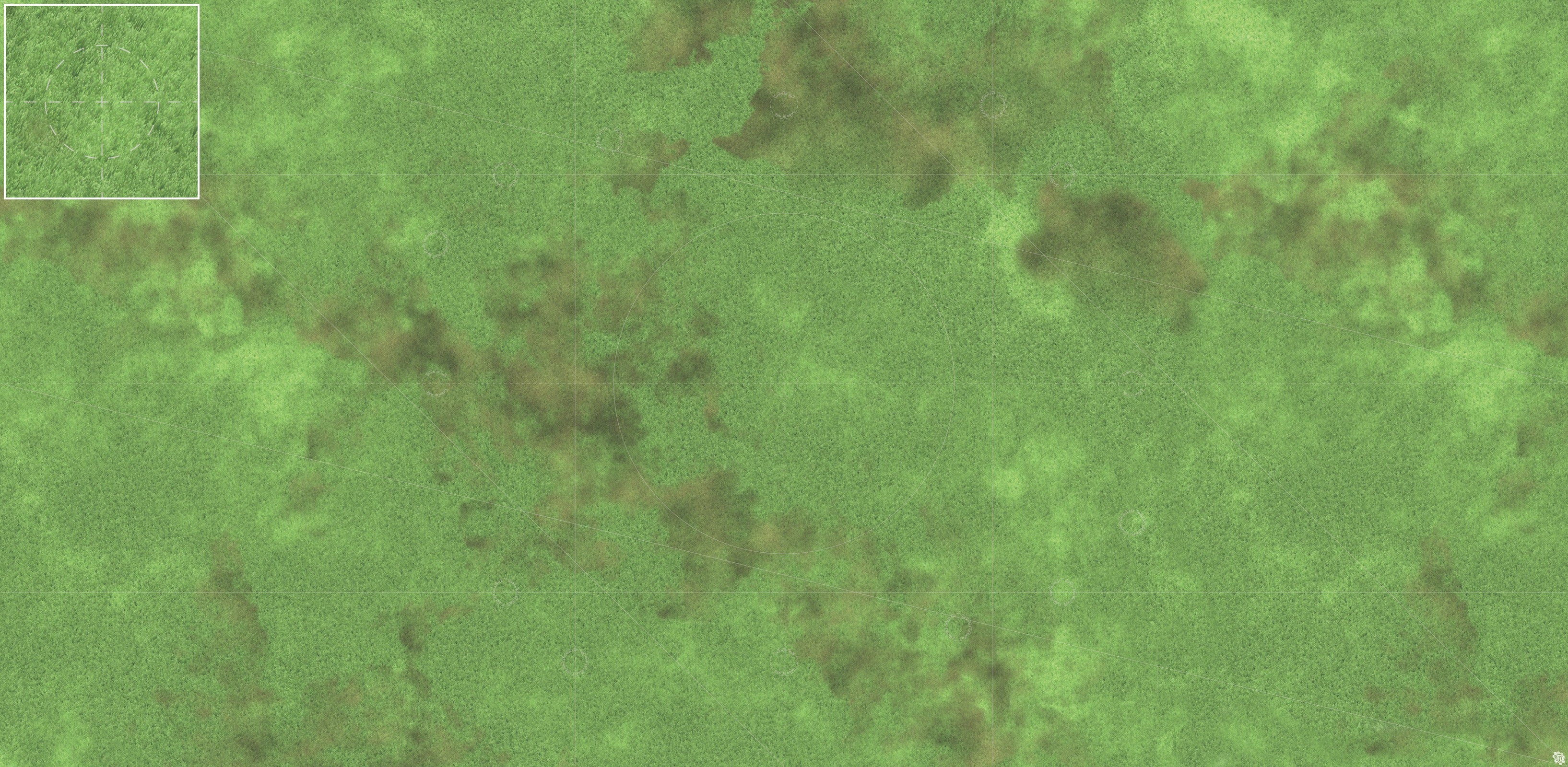 Mats by Mars: Verdant Fields Tabletop Wargaming Play Mat