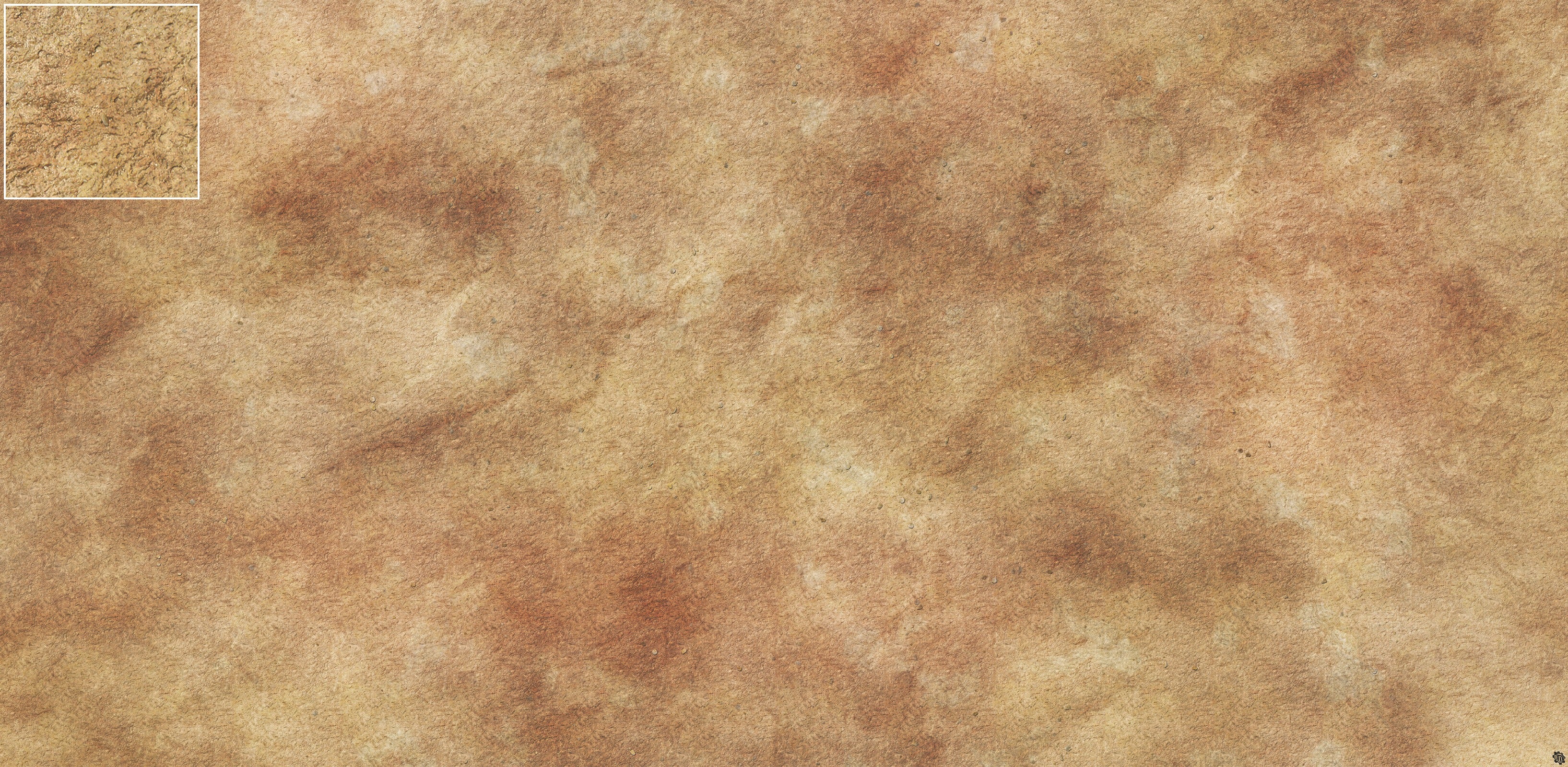 Mats by Mars: Swallowing Sand Tabletop Wargaming Play Mat