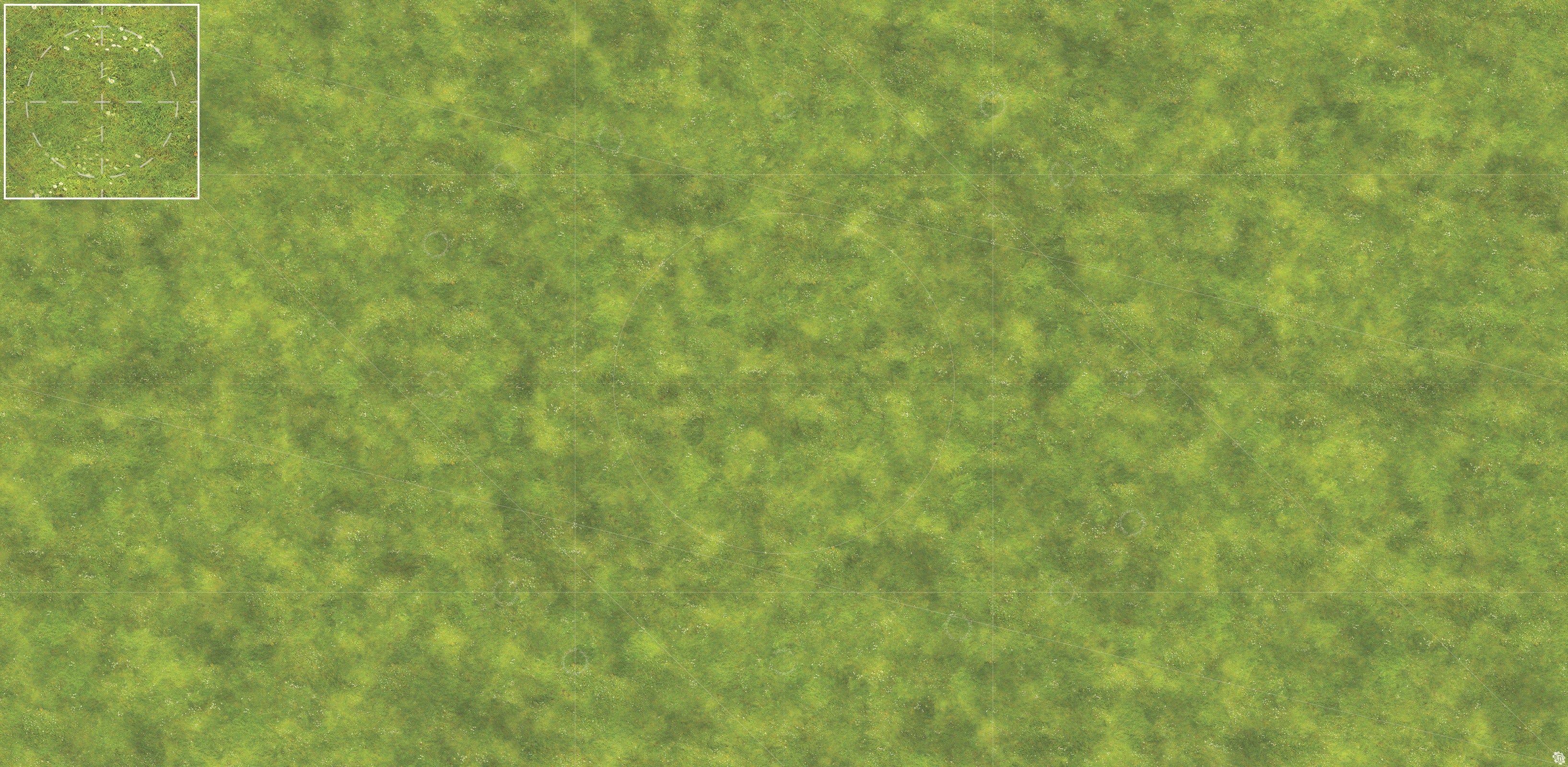 Flourishing Field Tabletop Wargaming Play Mat