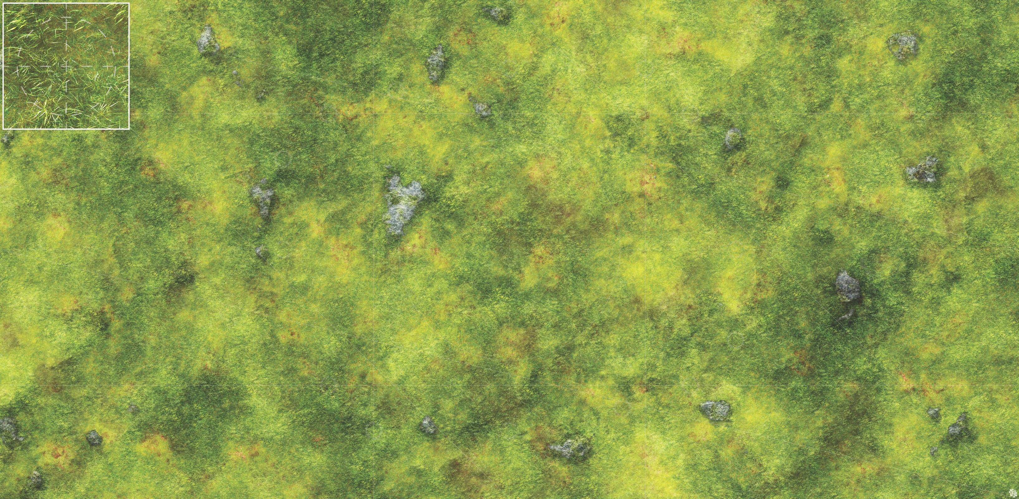 Mats by Mars: Stonehollow Hills Tabletop Wargaming Play Mat