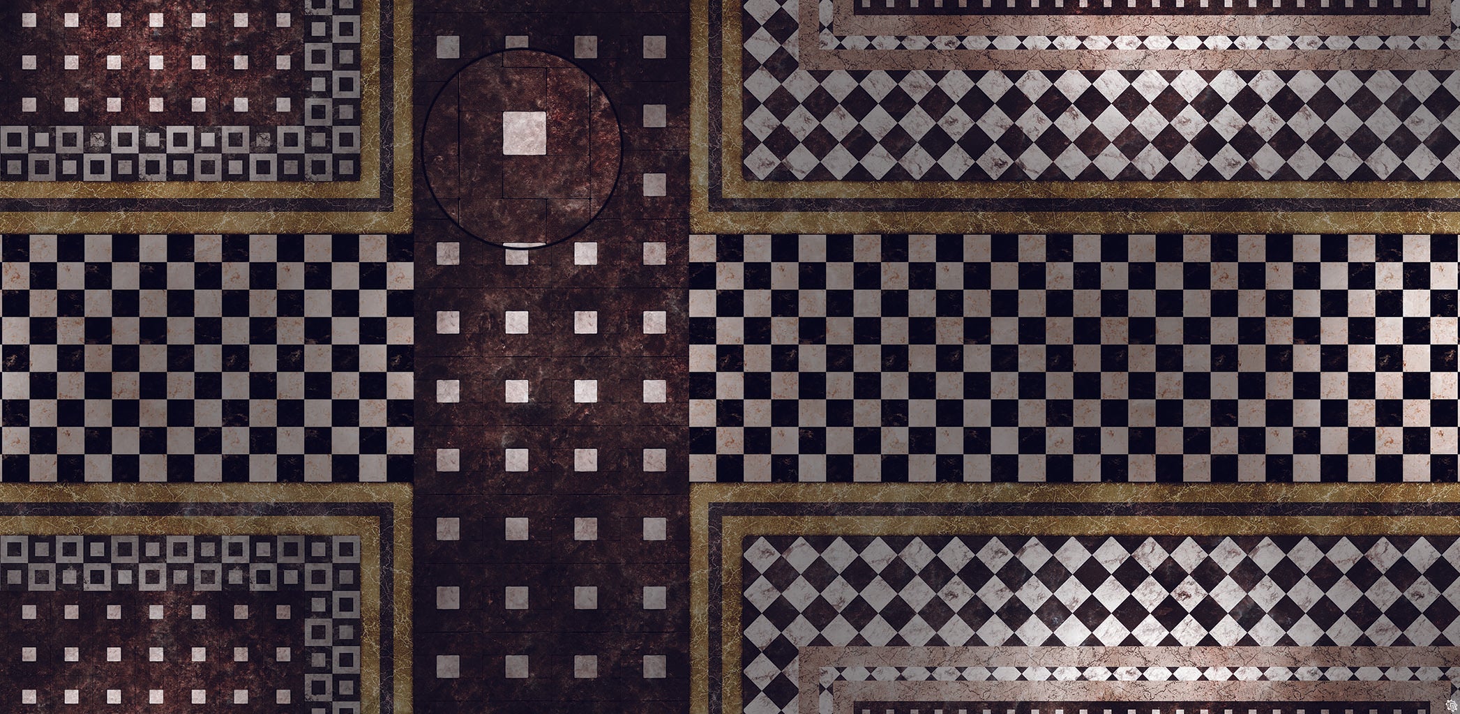 Mats by Mars: Manor Hall Tabletop Wargaming Play Mat