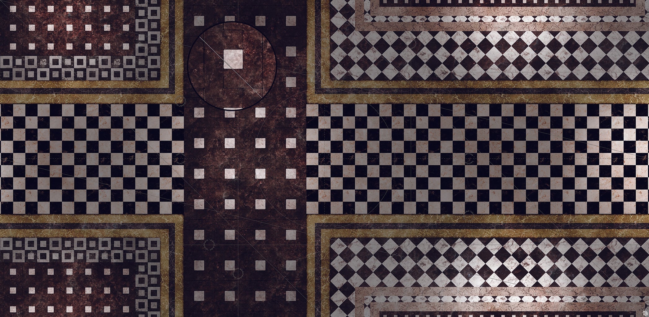 Mats by Mars: Manor Hall Tabletop Wargaming Play Mat