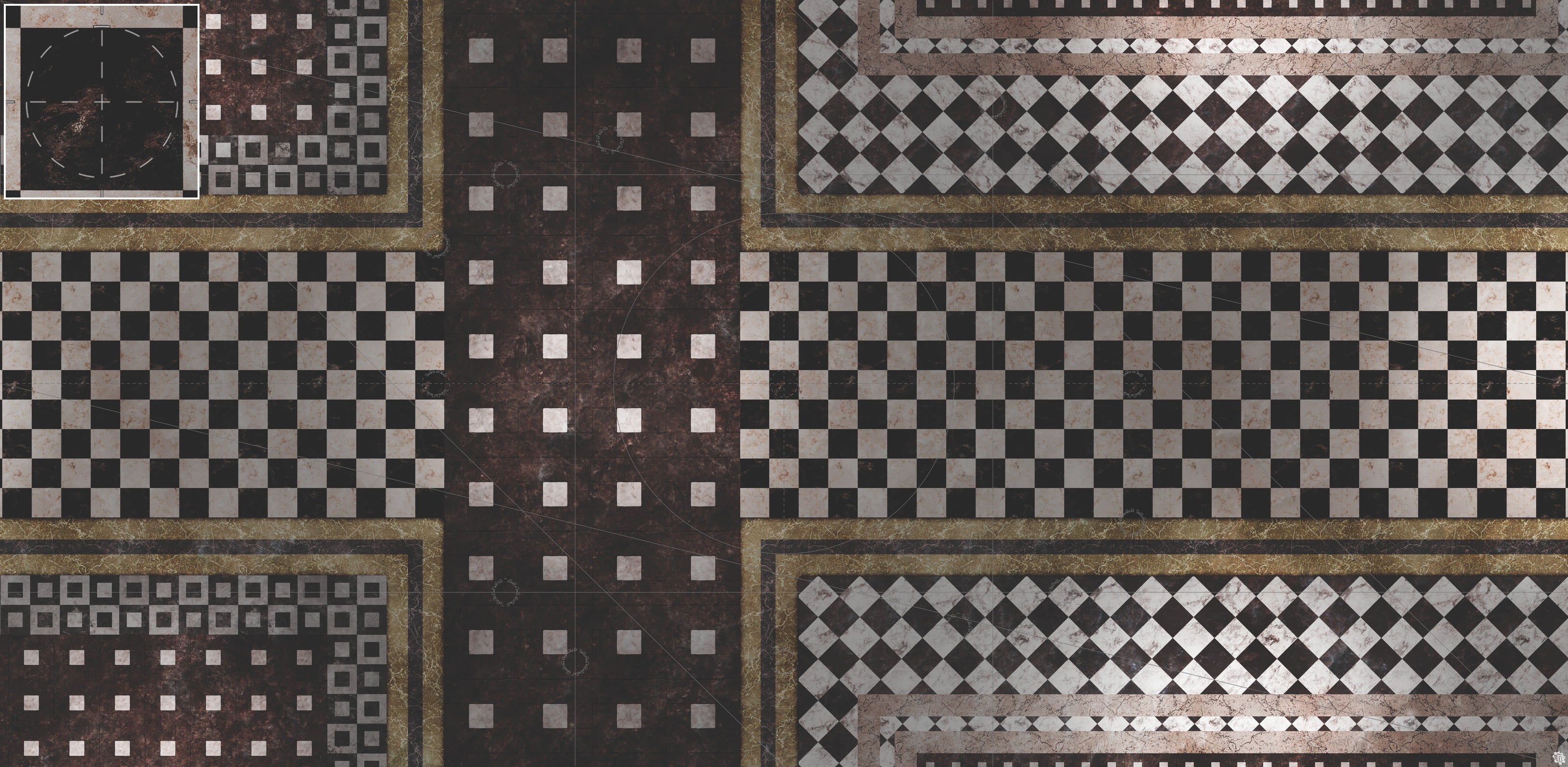 Mats by Mars: Manor Hall Tabletop Wargaming Play Mat