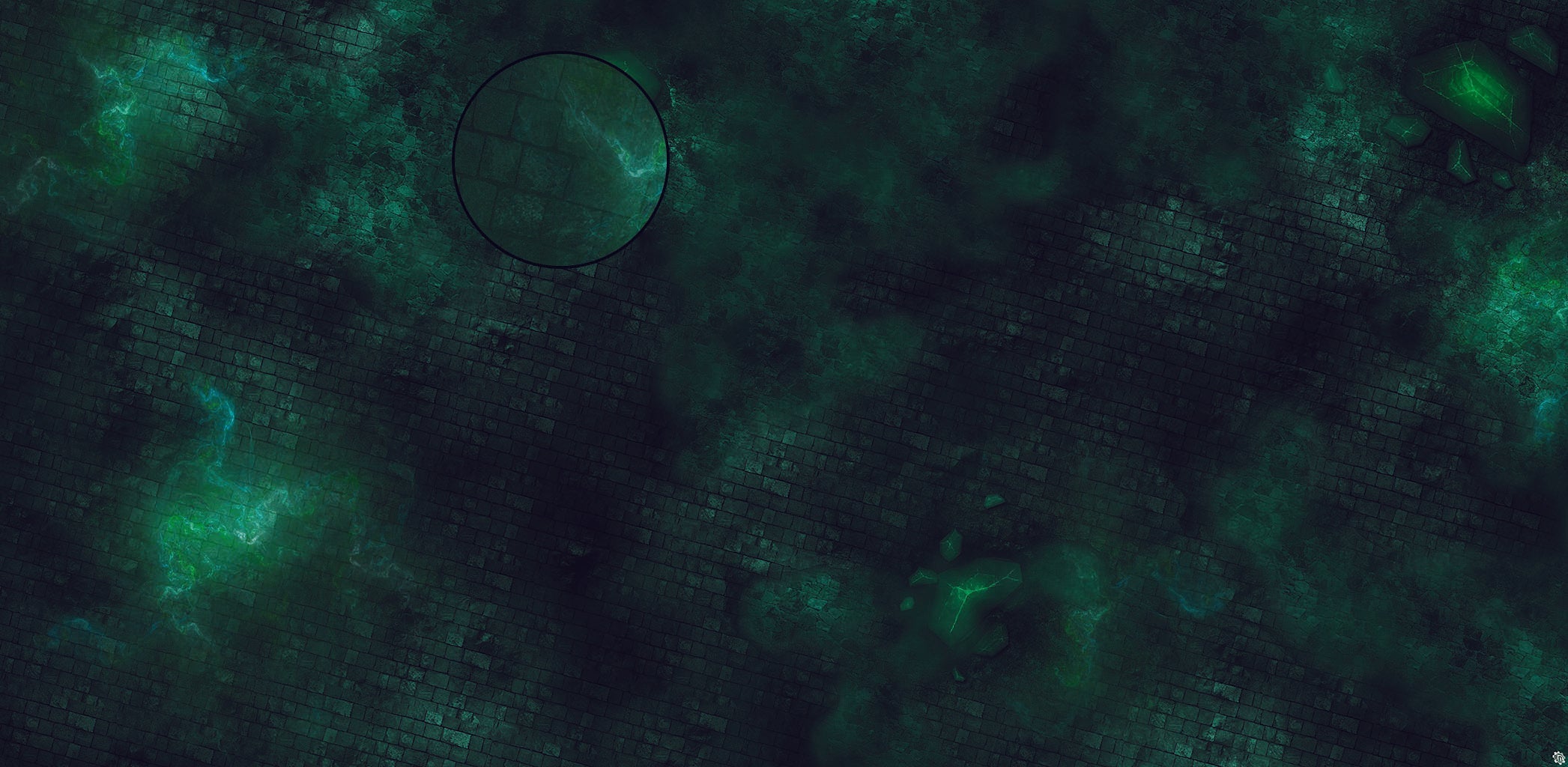 Mats by Mars: Noxious Sewer Tabletop Wargaming Play Mat