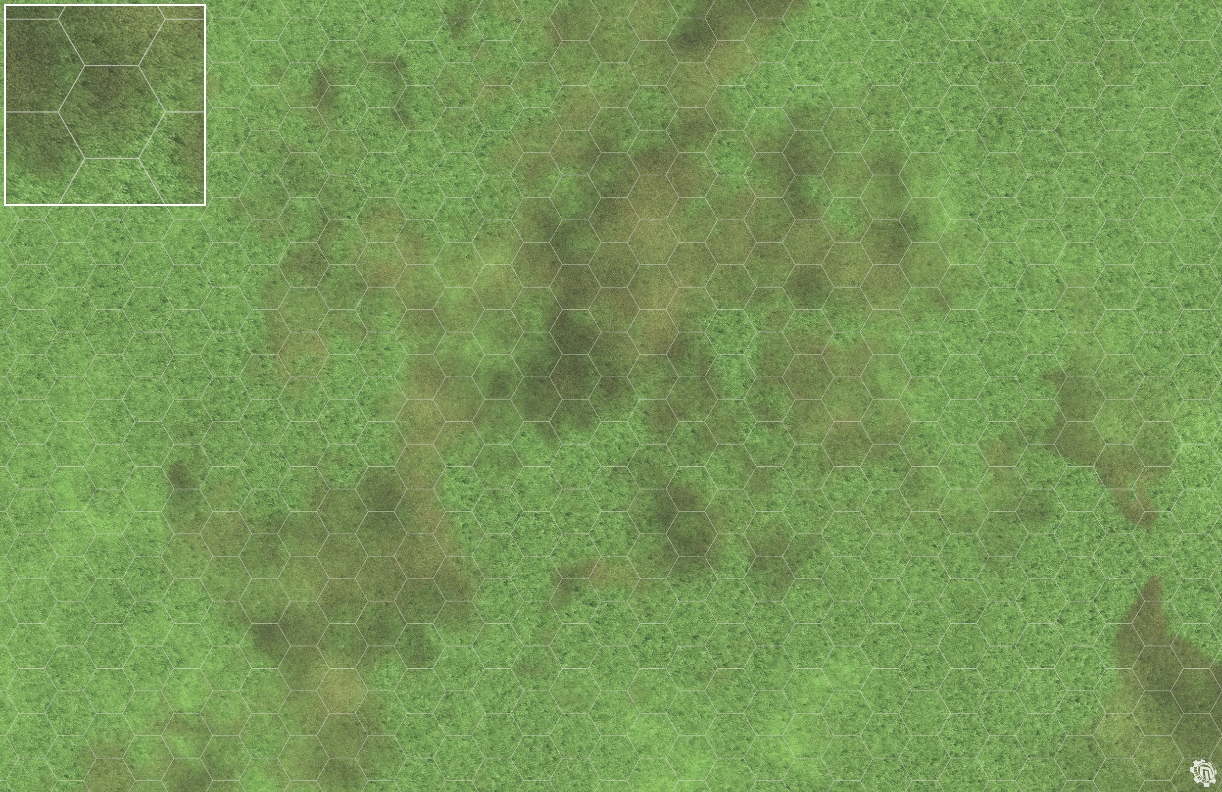 Mats by Mars: Verdant Fields Tabletop Wargaming Play Mat