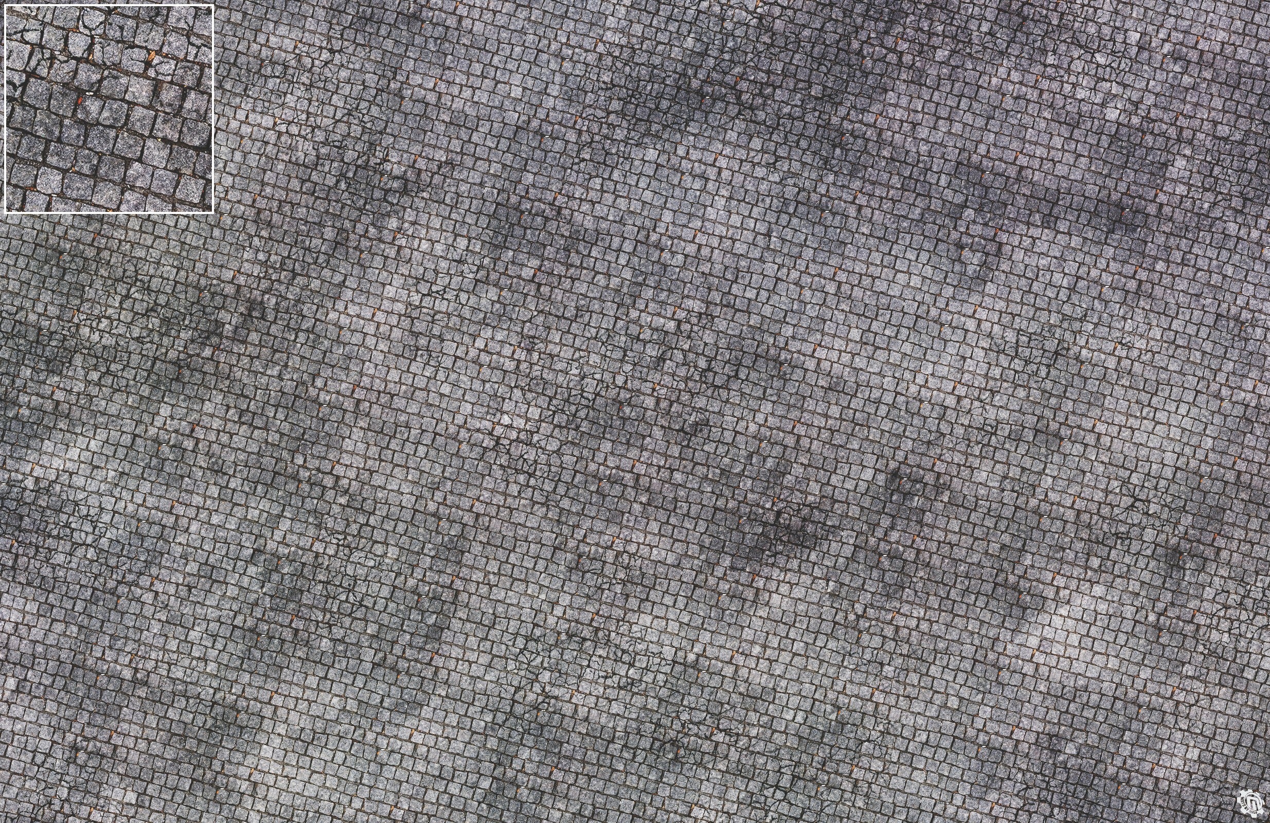 Mats by Mars: Bustling City Tabletop Wargaming Play Mat