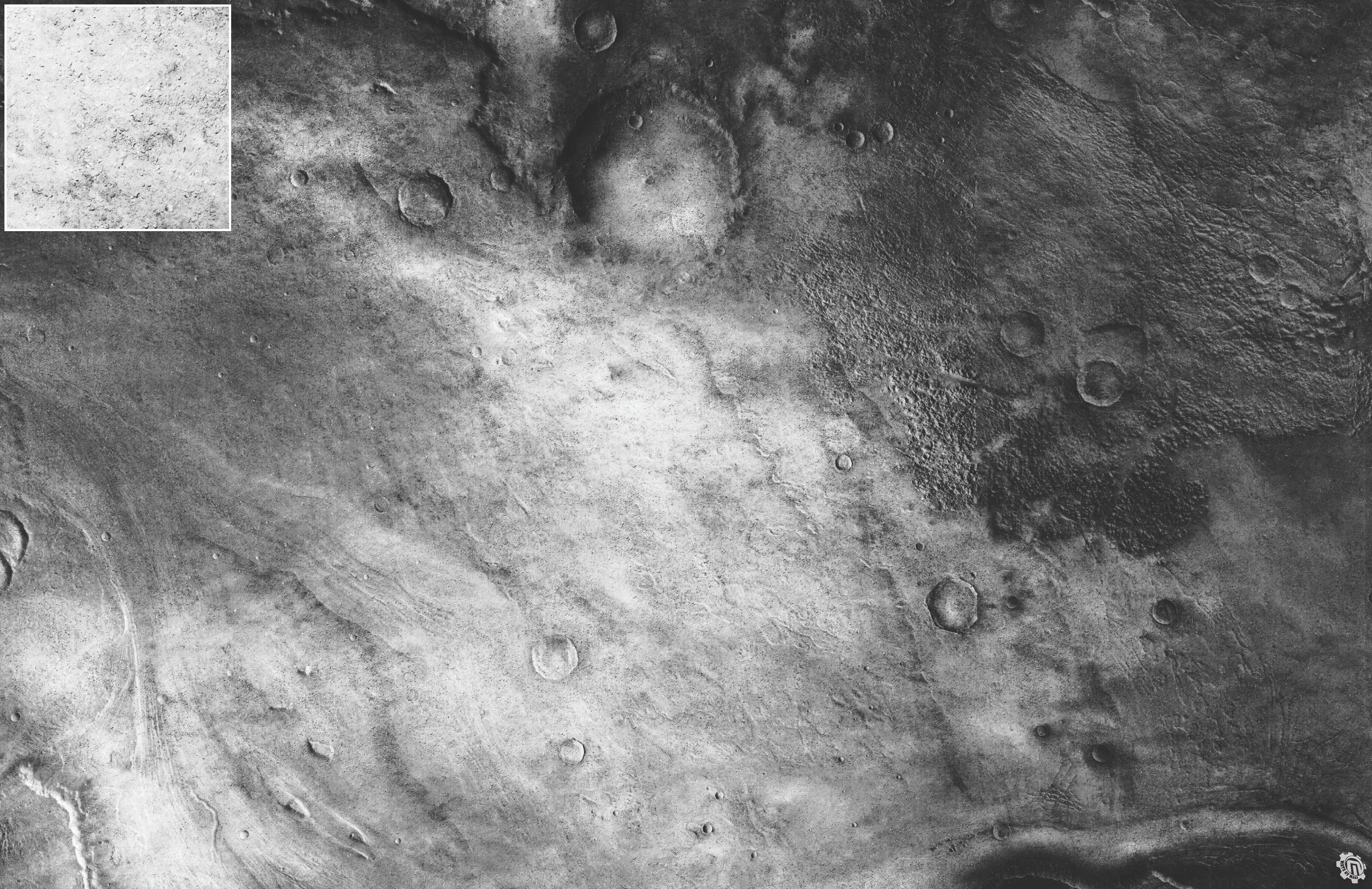 Mats by Mars: Moon Landing Tabletop Wargaming Play Mat