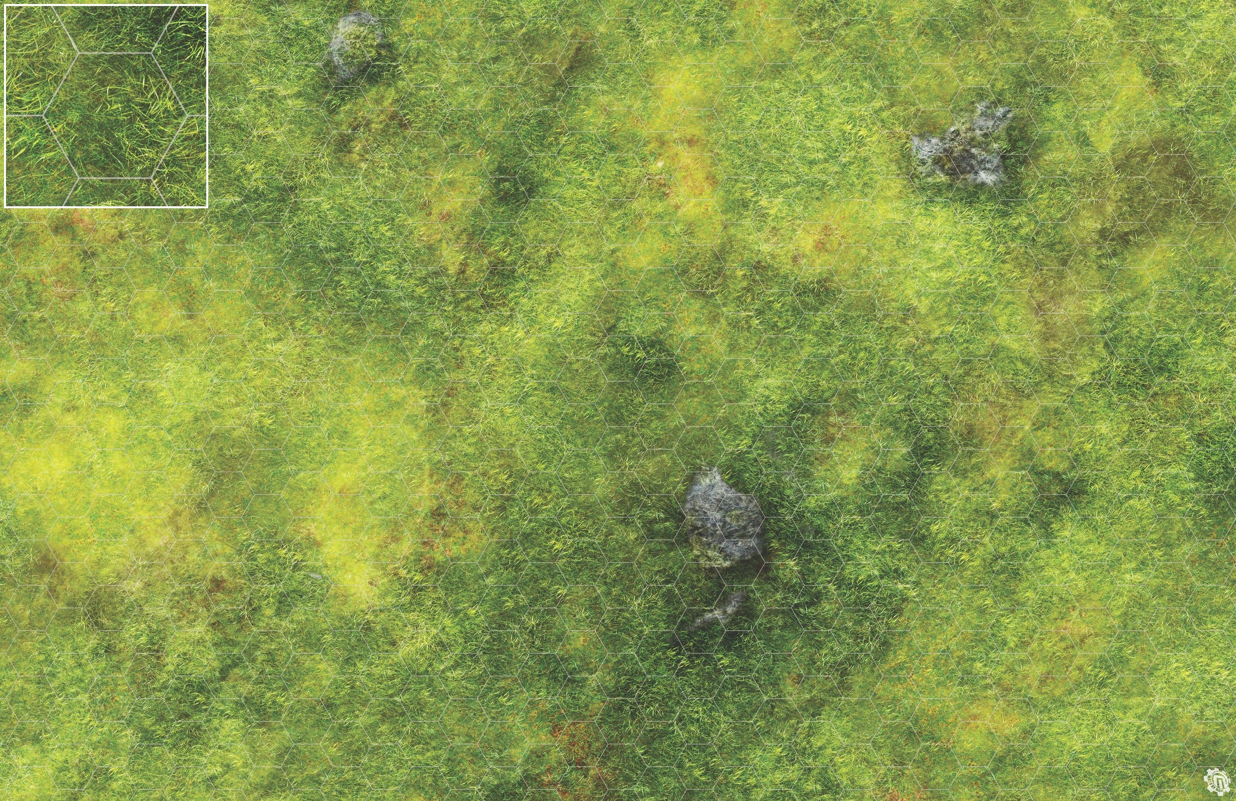Mats by Mars: Stonehollow Hills Tabletop Wargaming Play Mat