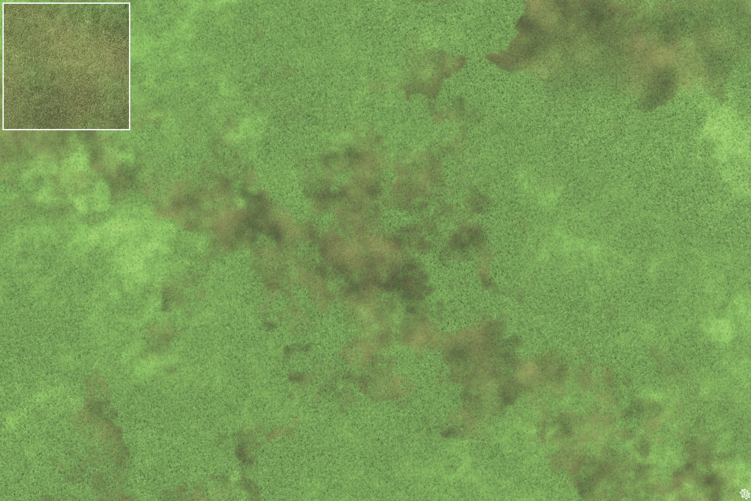 Mats by Mars: Verdant Fields Tabletop Wargaming Play Mat