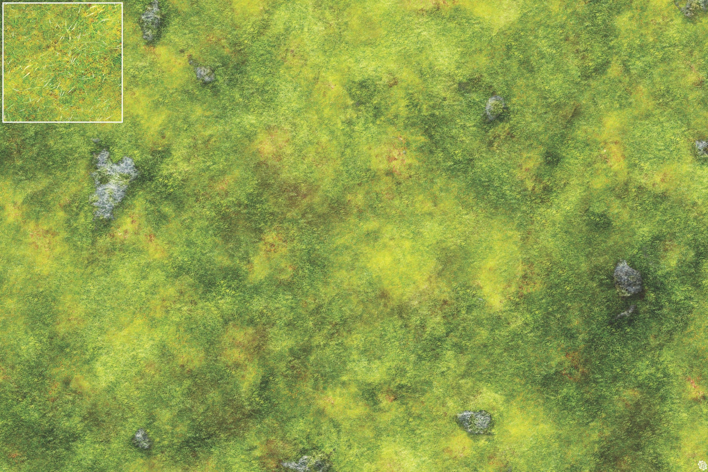 Mats by Mars: Stonehollow Hills Tabletop Wargaming Play Mat