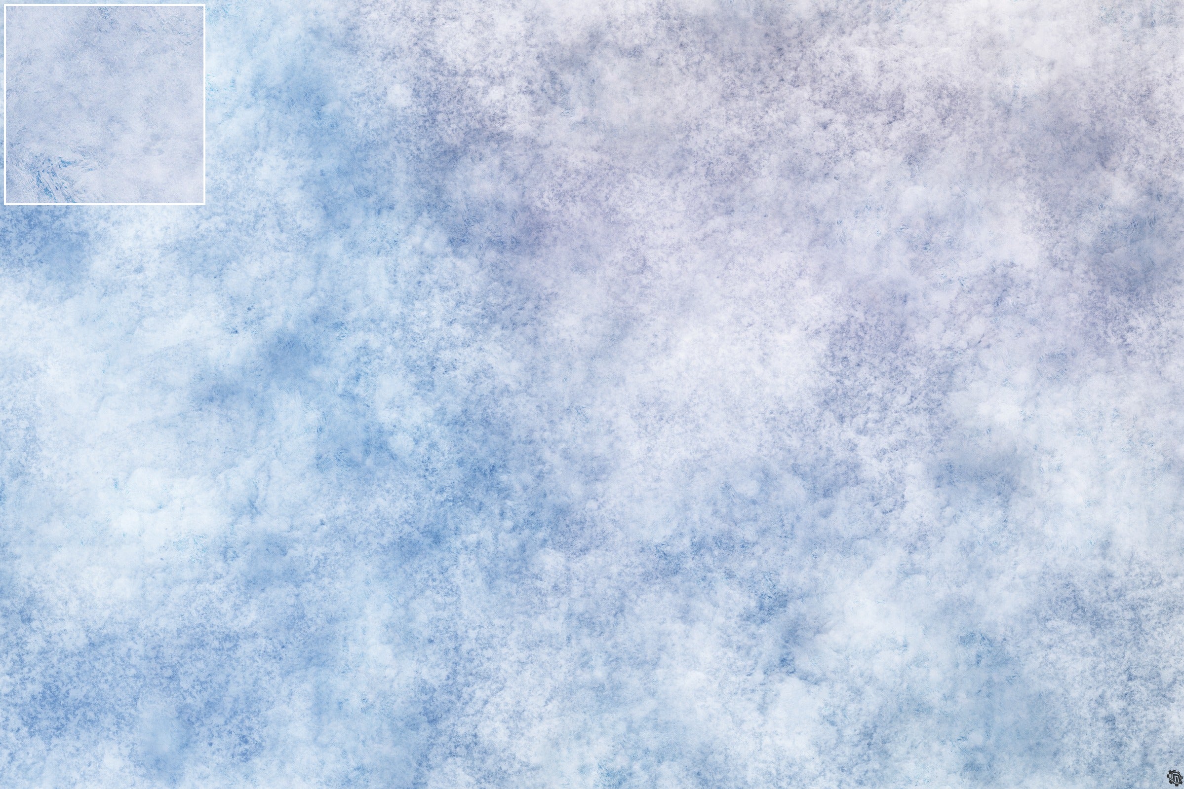 Mats by Mars: Glacial Plain Tabletop Wargaming Play Mat