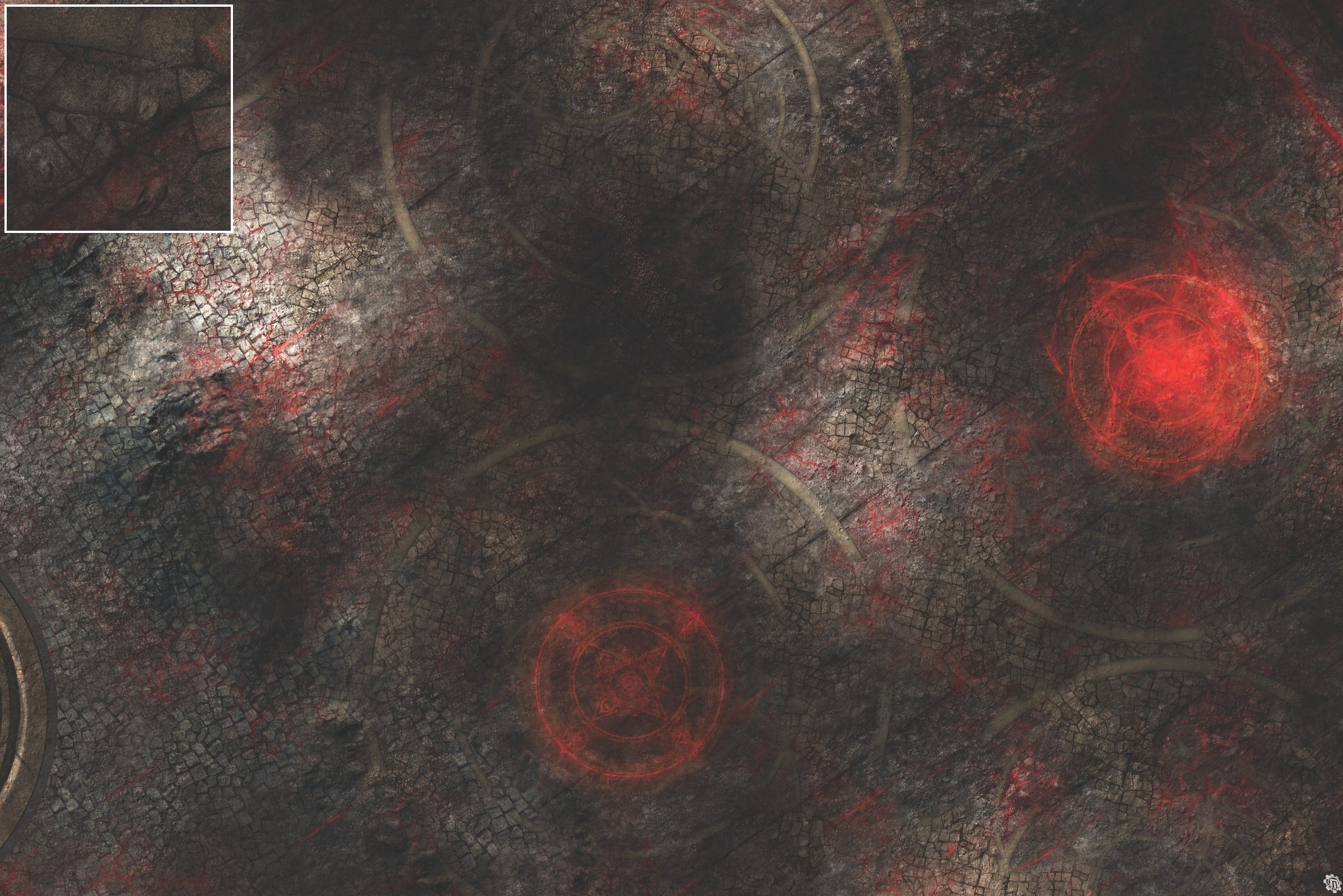 Mats by Mars: Unholy Warren Wargaming Play Mat