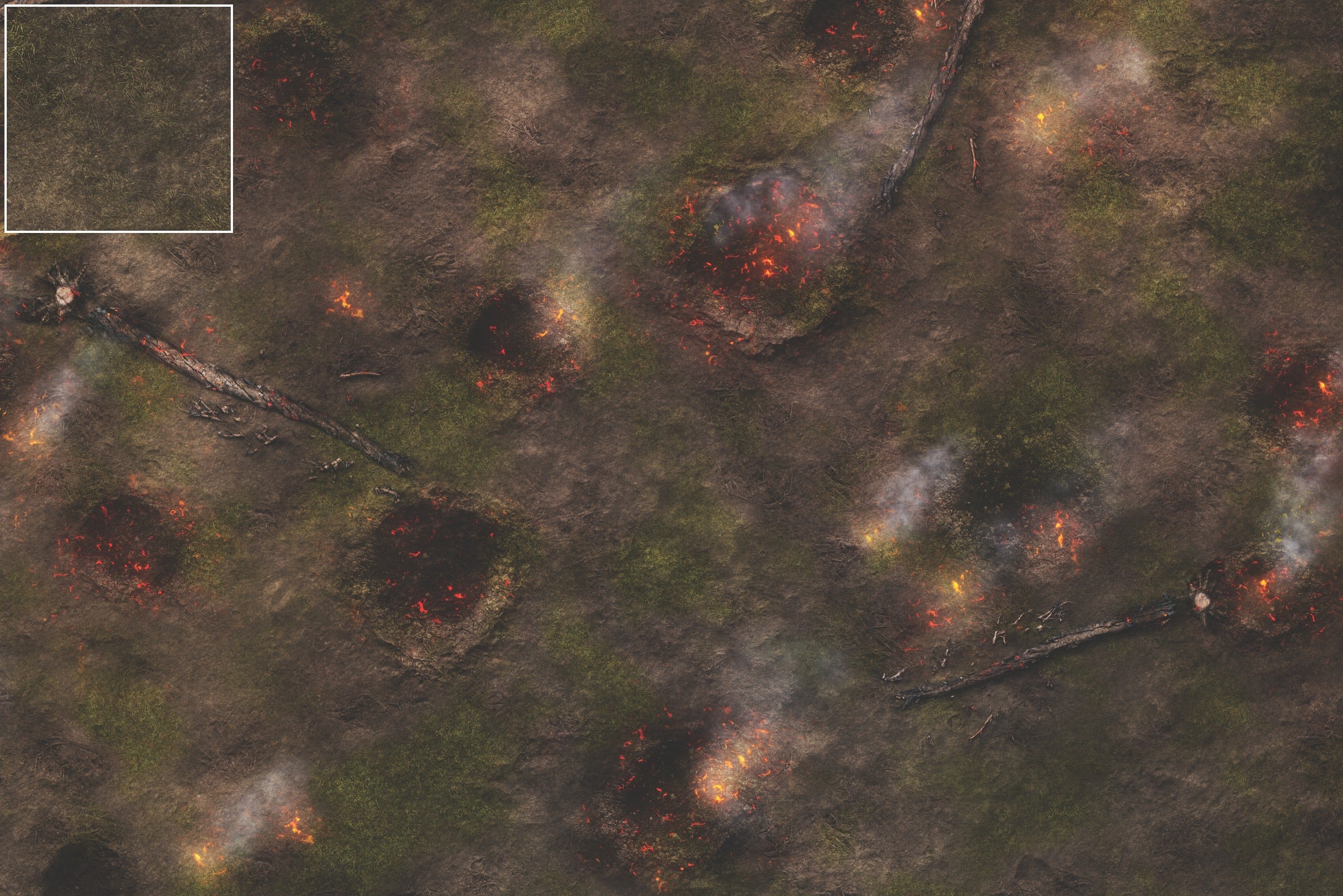 Mats by Mars: Mortar Combat Wargaming Play Mat