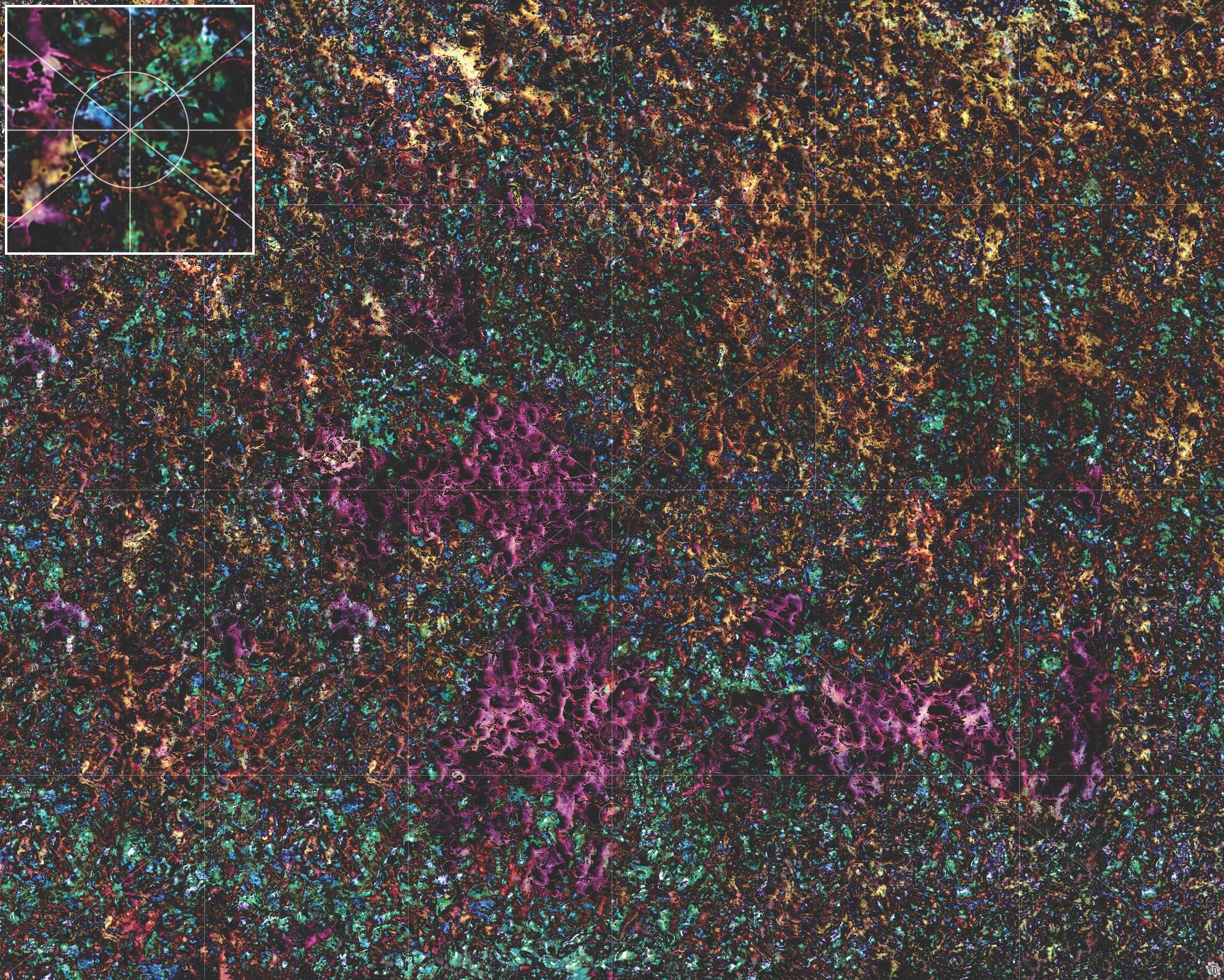 Mats by Mars: Mushroom Forest Tabletop Wargaming Play Mat