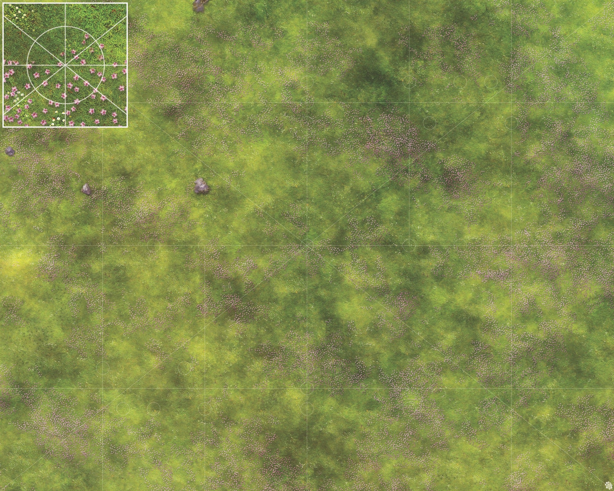 Mats by Mars: Cherry Blossom Grove Tabletop Wargaming Play Mat