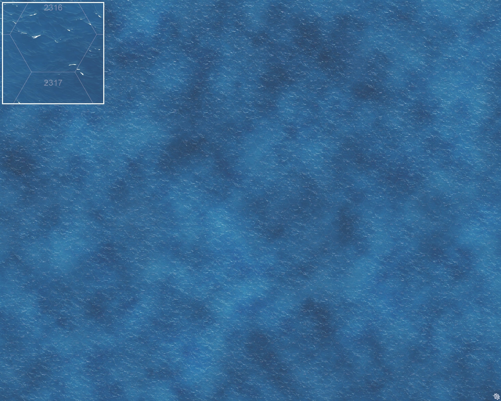 Mats by Mars: Fathomless Depths Tabletop Wargaming Play Mat