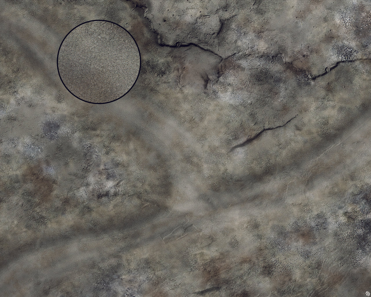 Mats by Mars: Ashen Wastes Tabletop Wargaming Play Mat