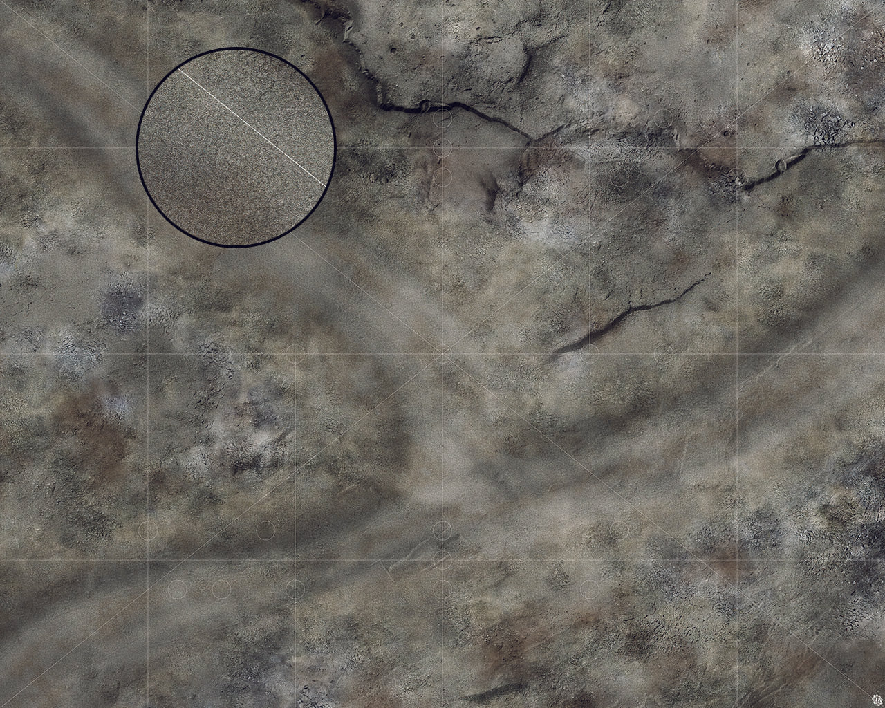 Mats by Mars: Ashen Wastes Tabletop Wargaming Play Mat