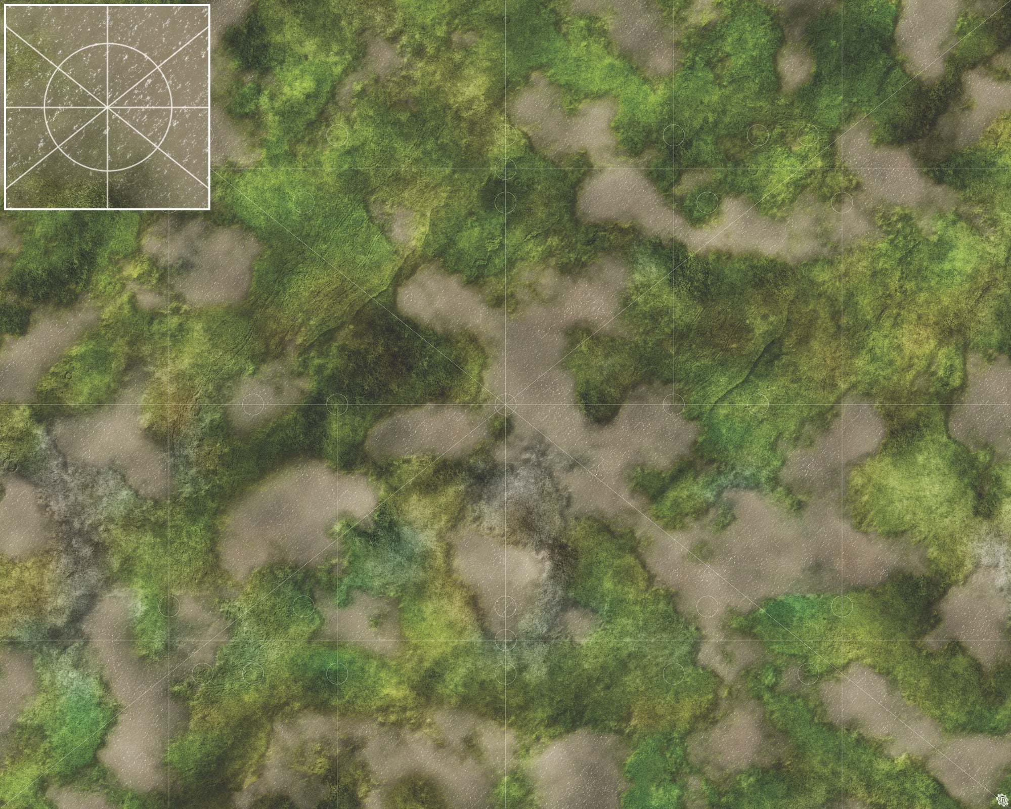 Mats by Mars: Bayou Country Tabletop Wargaming Play Mat