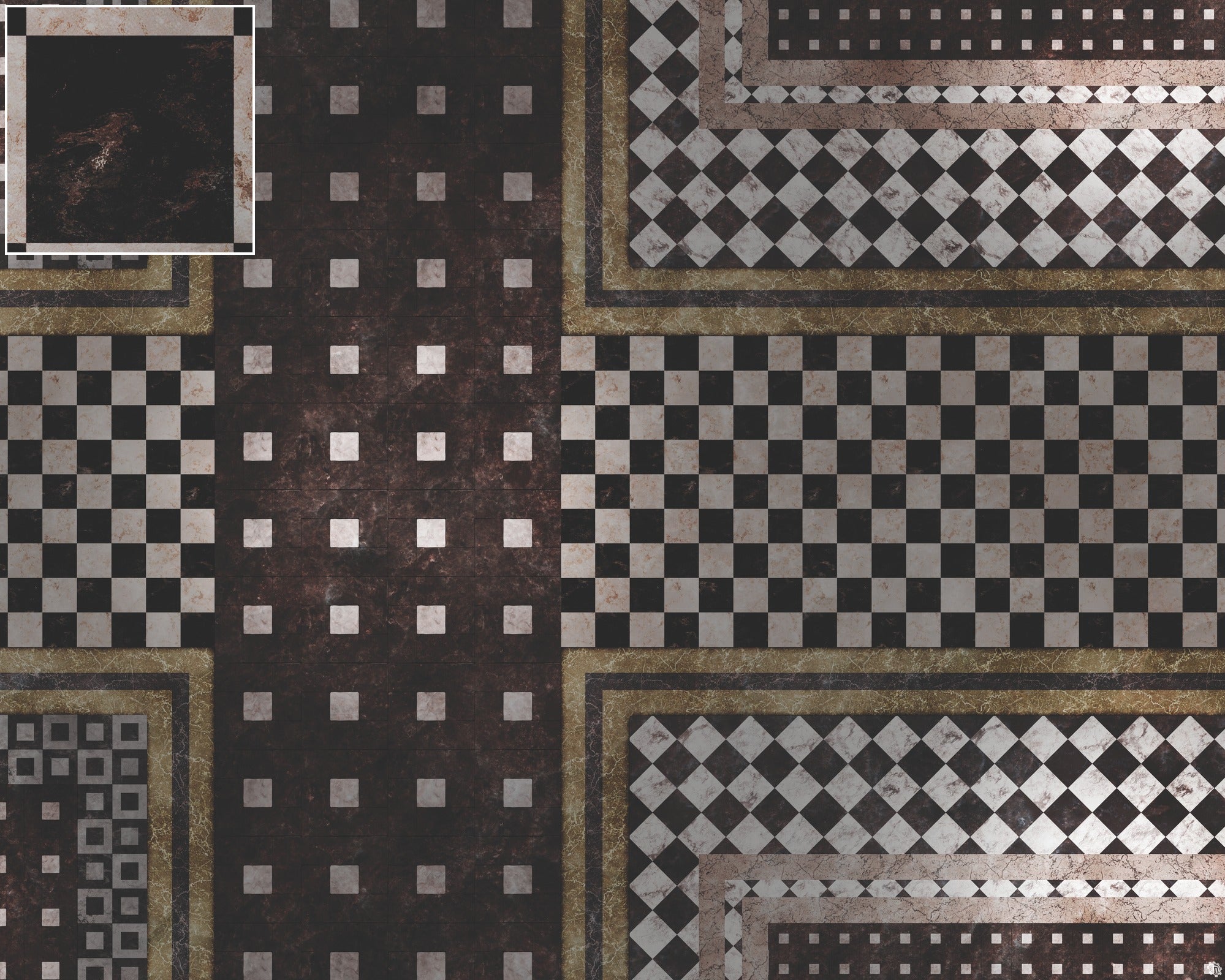 Mats by Mars: Manor Hall Tabletop Wargaming Play Mat