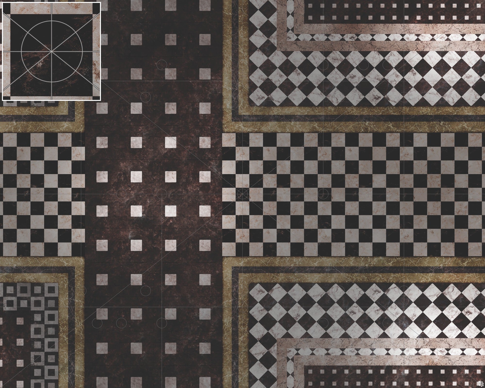 Mats by Mars: Manor Hall Tabletop Wargaming Play Mat