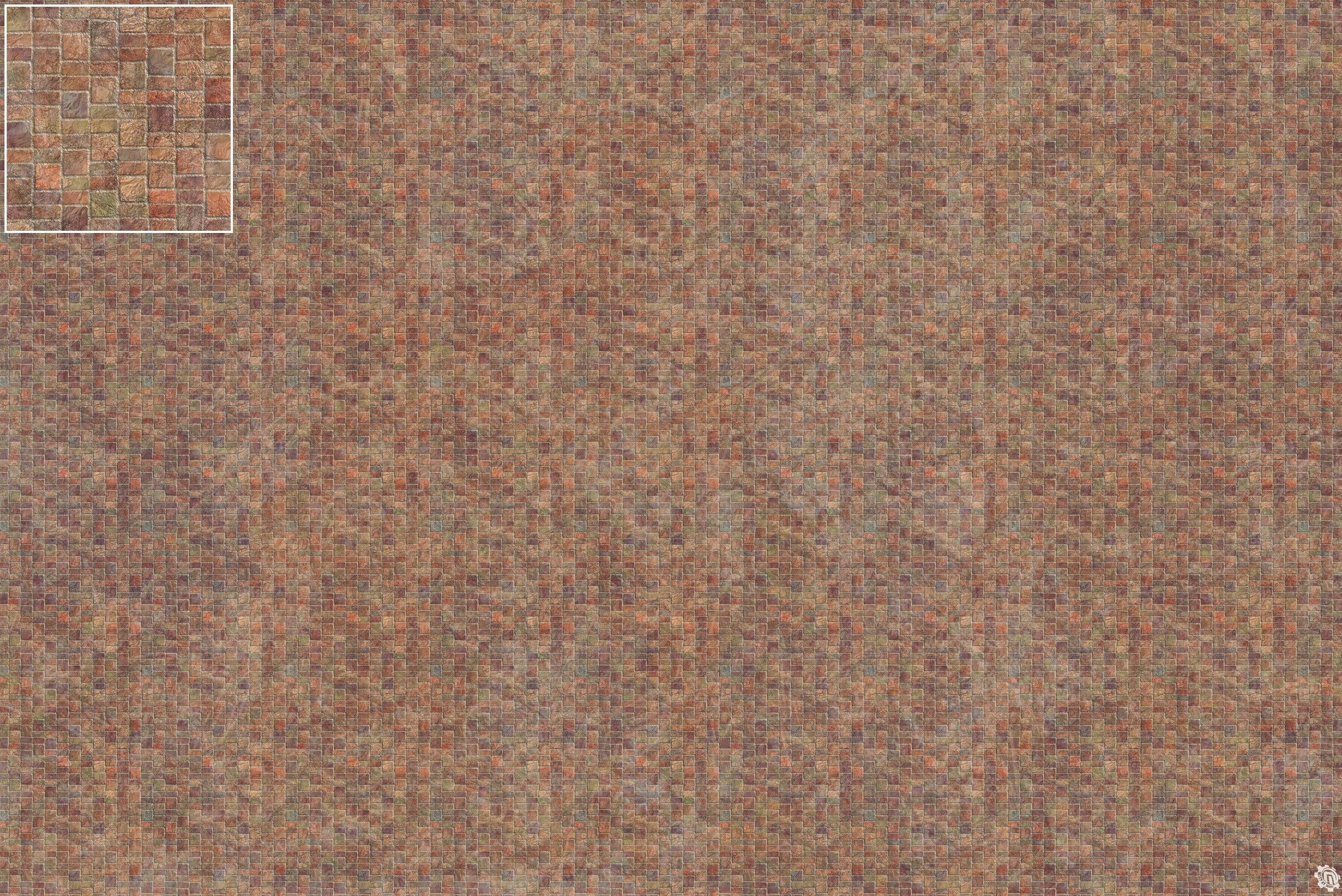 Mats by Mars: Sett in Stone (Red) Tabletop Wargaming Play Mat