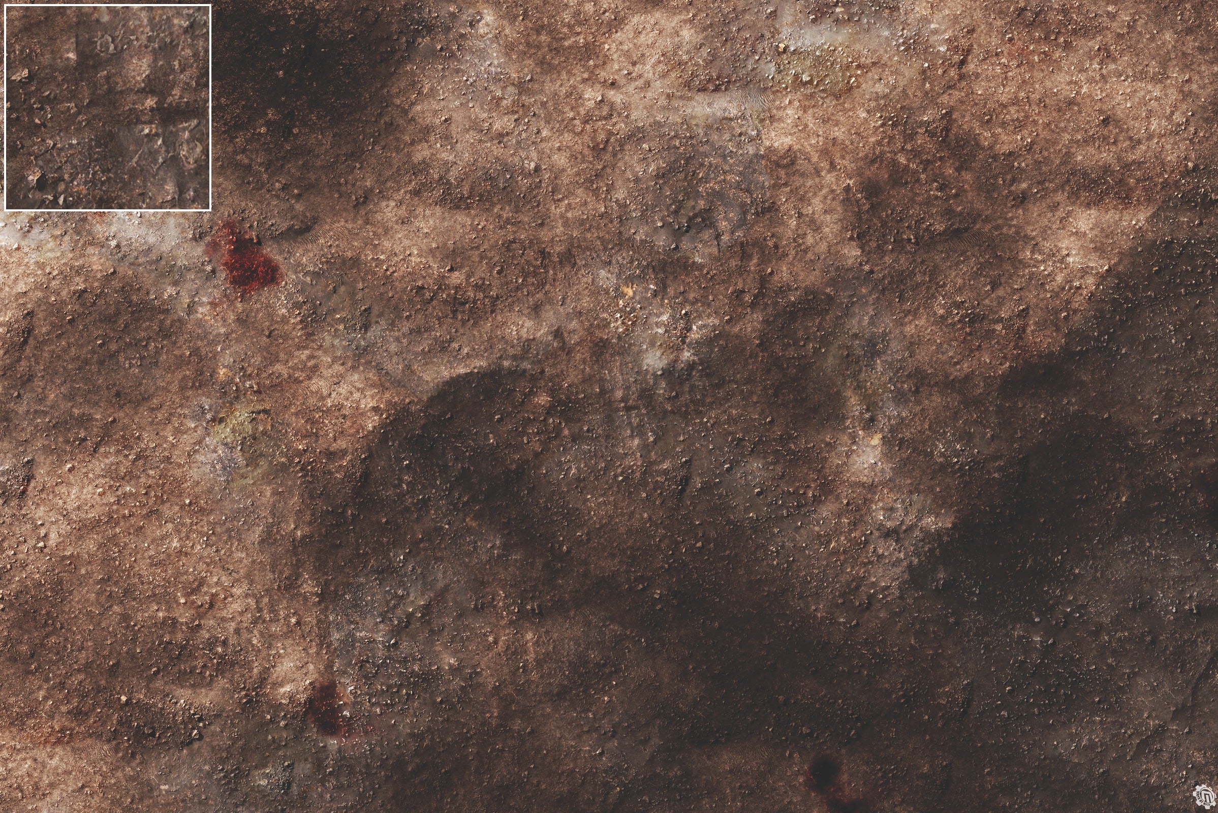 Mats by Mars: Trench Assault Tabletop Wargaming Play Mat