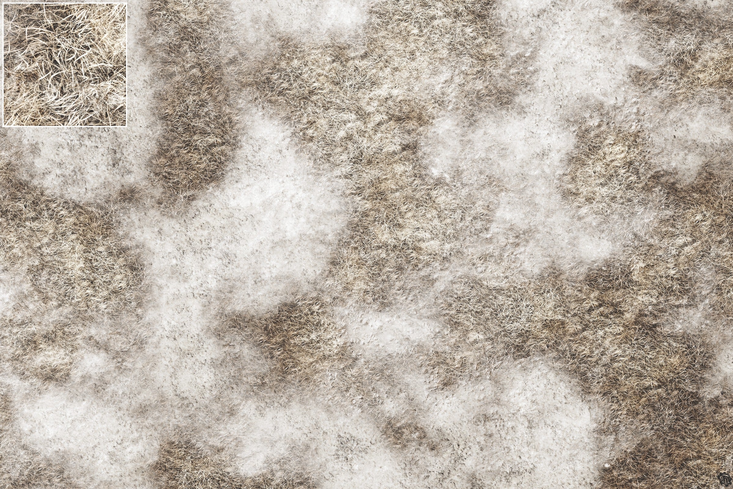 Mats by Mars: Sagebrush Steppes Tabletop Wargaming Play Mat