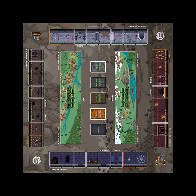 mat monsters Boss Monster 4 Player Play Mat