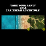 Mats by Mars: Caribbean Adventure RPG Pack